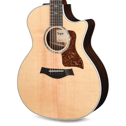 Taylor 454ce 12-String Grand Auditorium Sitka/Rosewood Natural ES2 Acoustic Guitars / 12-String