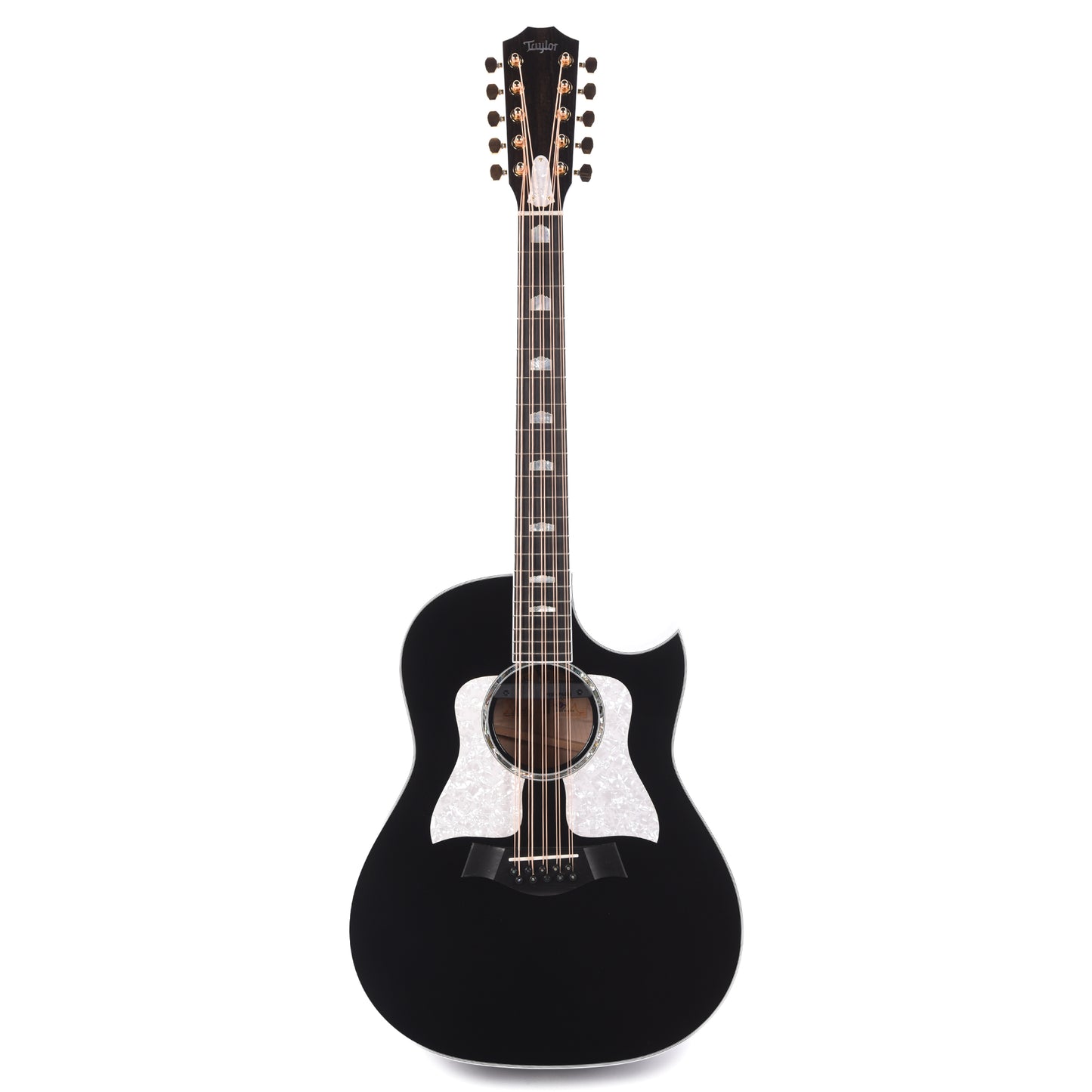 Taylor 657ce Bajo Quinto 10-String Black w/Fishman Rare Earth Acoustic Guitars / 12-String