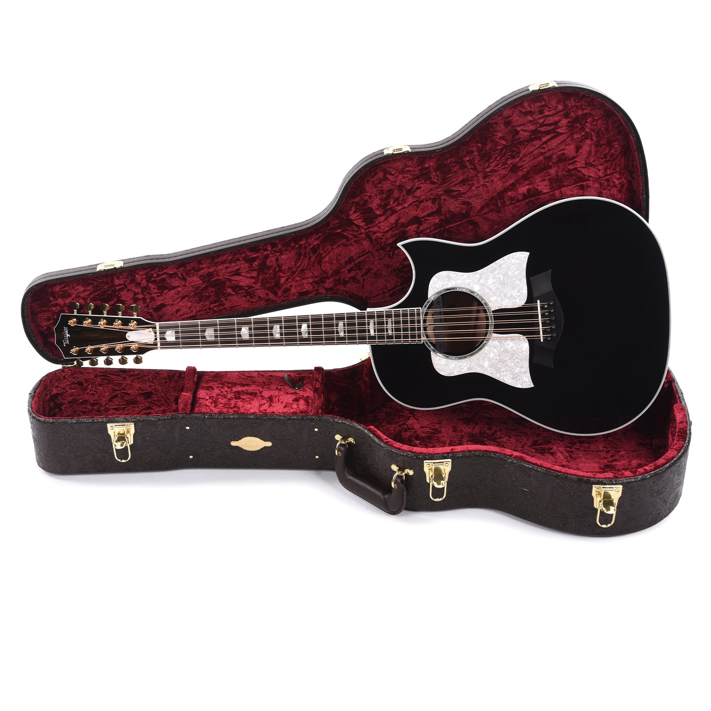 Taylor 657ce Bajo Quinto 10-String Black w/Fishman Rare Earth Acoustic Guitars / 12-String