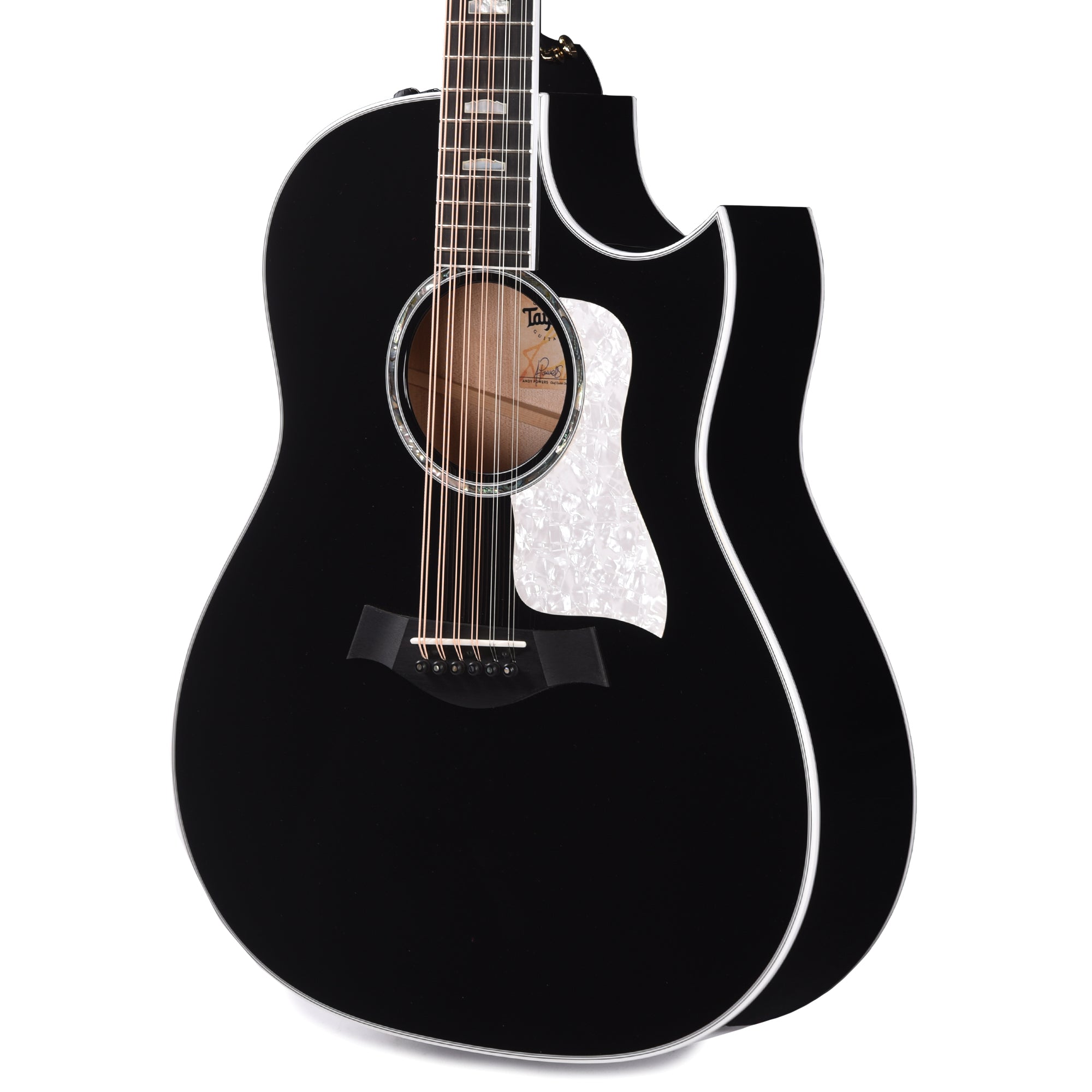 Taylor 657ce Doce Doble 12-String Black ES2 Acoustic Guitars / 12-String