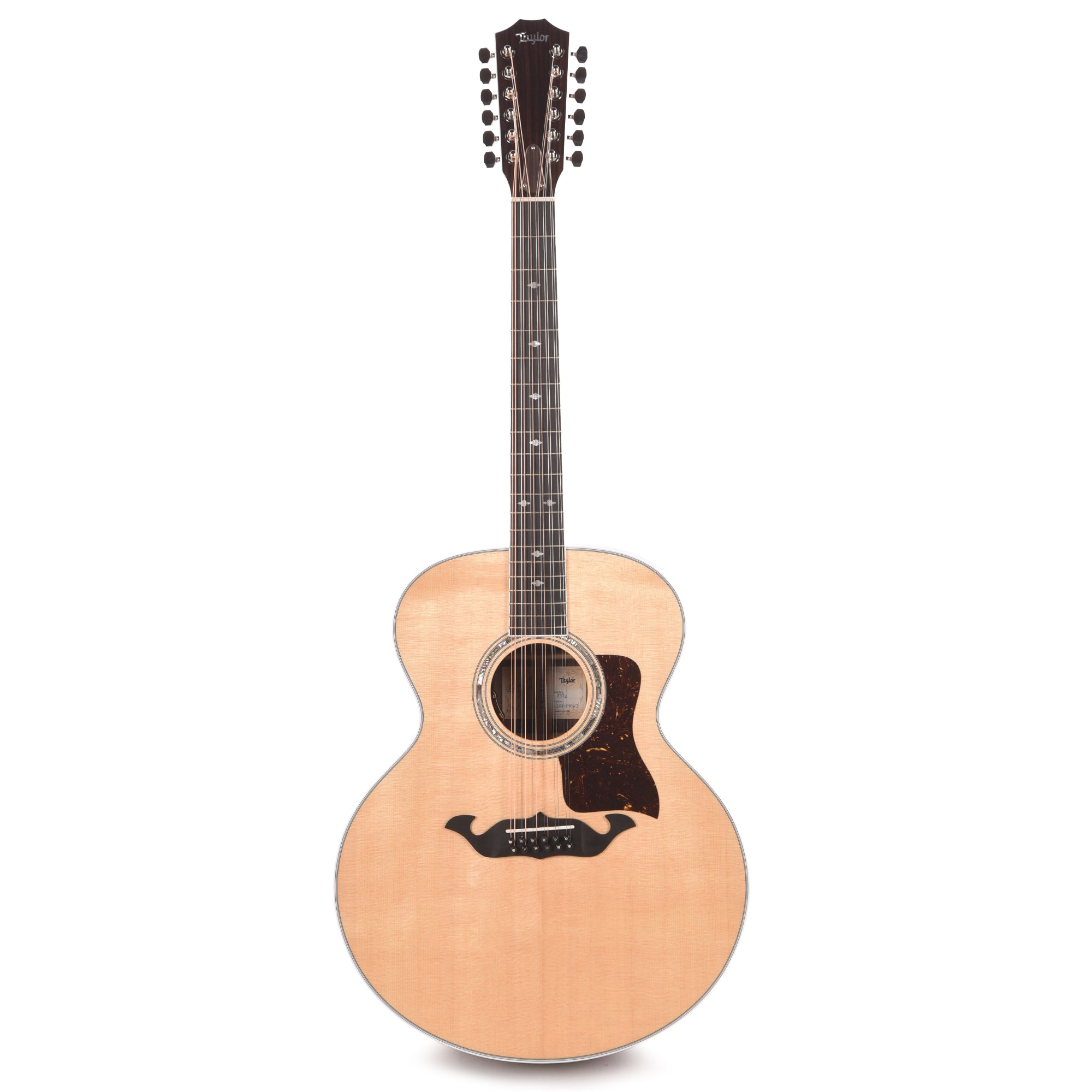 Taylor Legacy Collection 855e Jumbo 12-String Sitka/Indian Rosewood Natural Acoustic Guitars / 12-String
