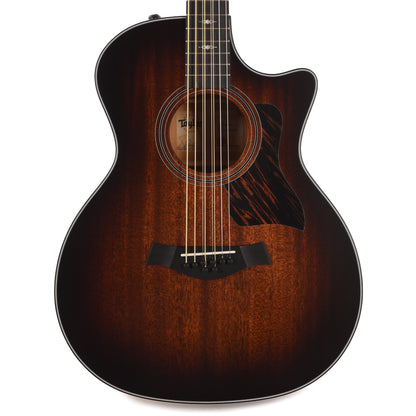 Taylor 324ce Baritone-8 LTD Grand Auditorium Mahogany Shaded Edgeburst ES2 Acoustic Guitars / Baritone