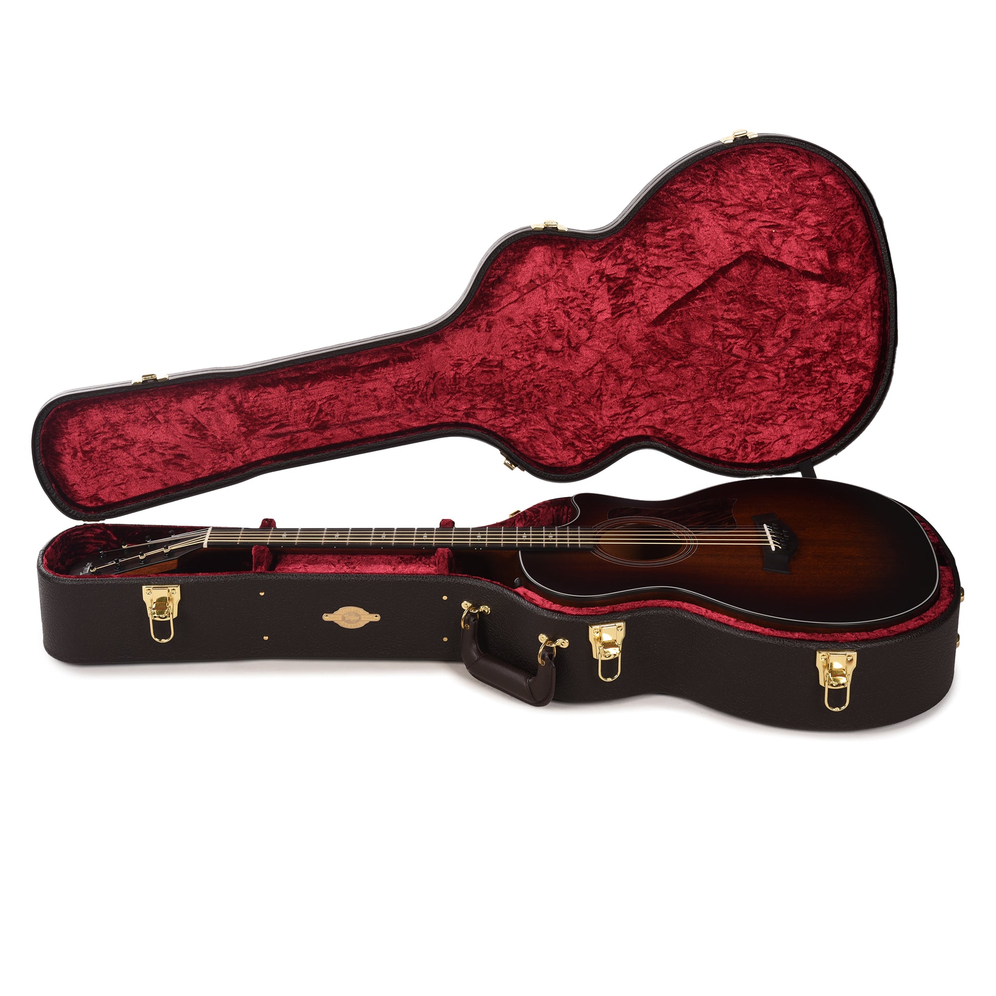 Taylor 324ce Baritone-8 LTD Grand Auditorium Mahogany Shaded Edgeburst ES2 Acoustic Guitars / Baritone