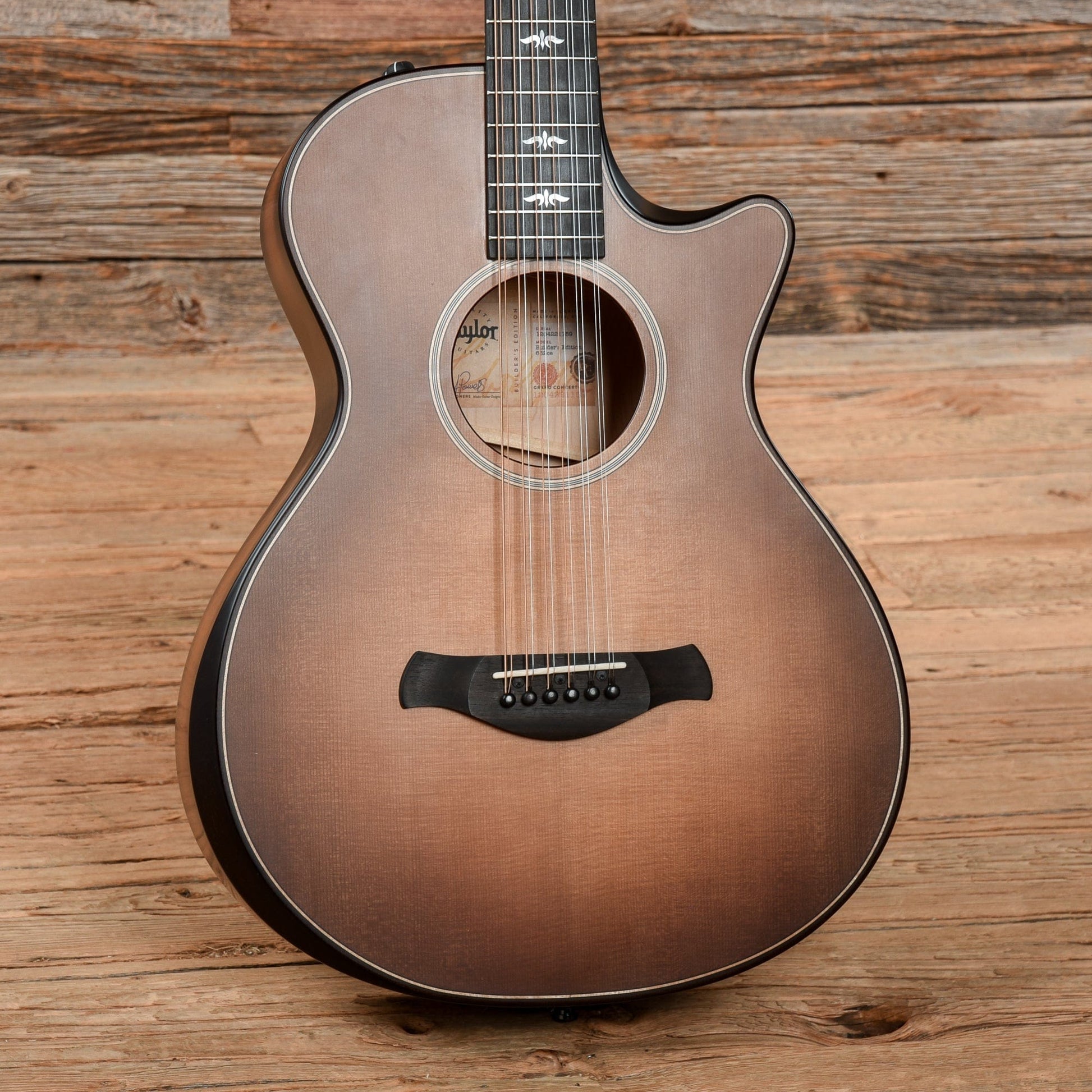Taylor Builders Edition 652ce Honey Burst 2021 Acoustic Guitars / Built-in Electronics