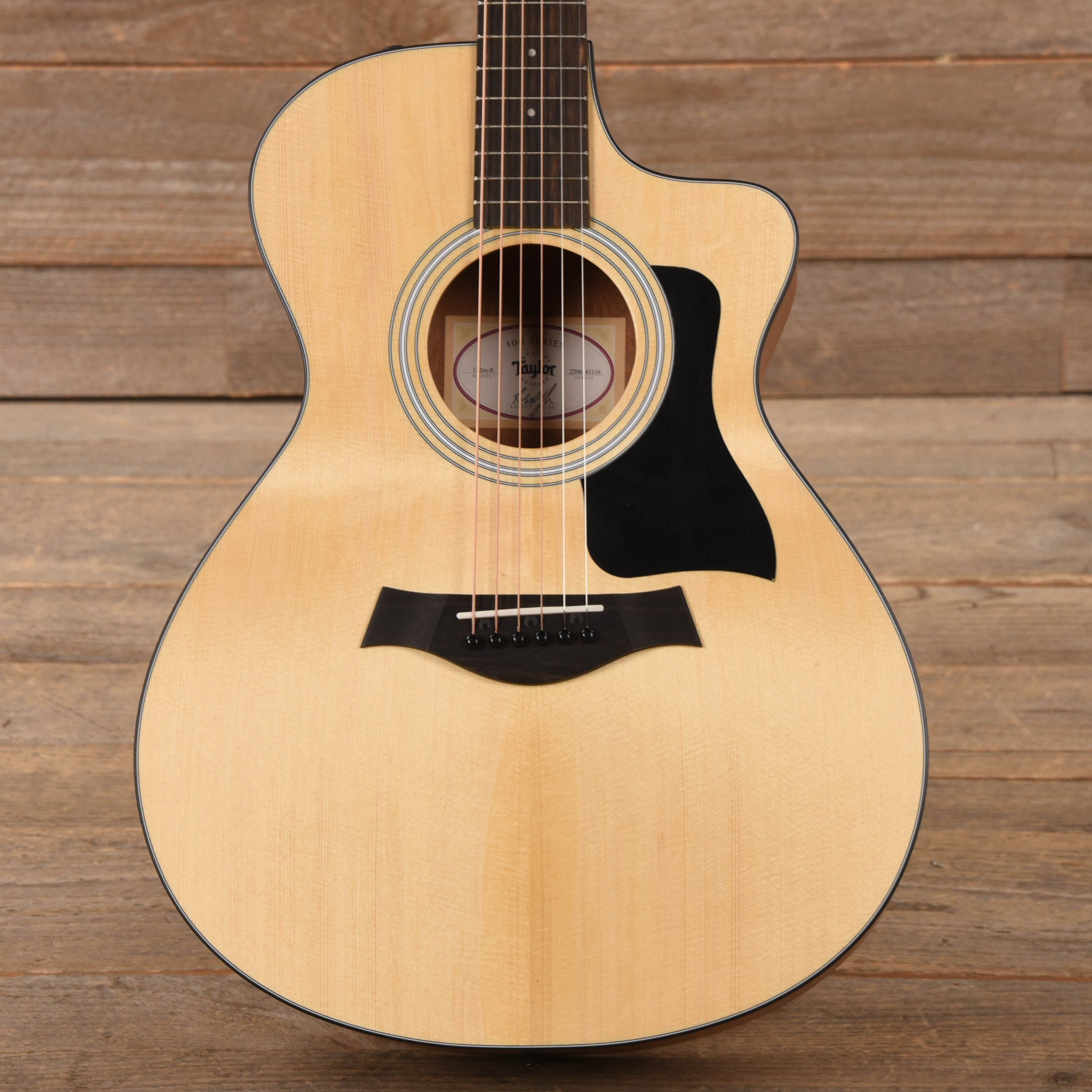 Taylor 112ce-S Grand Concert Sitka/Sapele Natural Acoustic Guitars / Concert