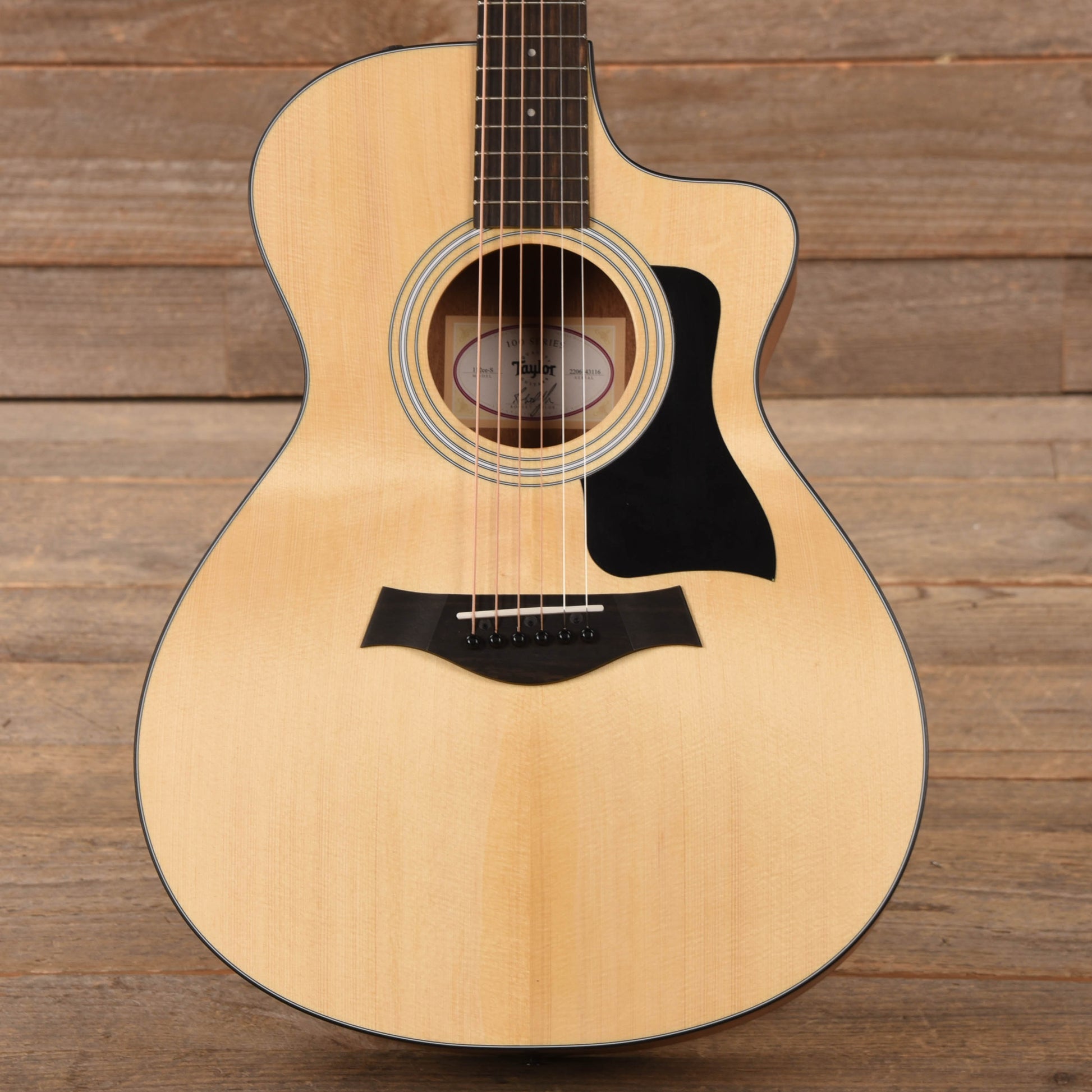 Taylor 112ce-S Grand Concert Sitka/Sapele Natural Acoustic Guitars / Concert