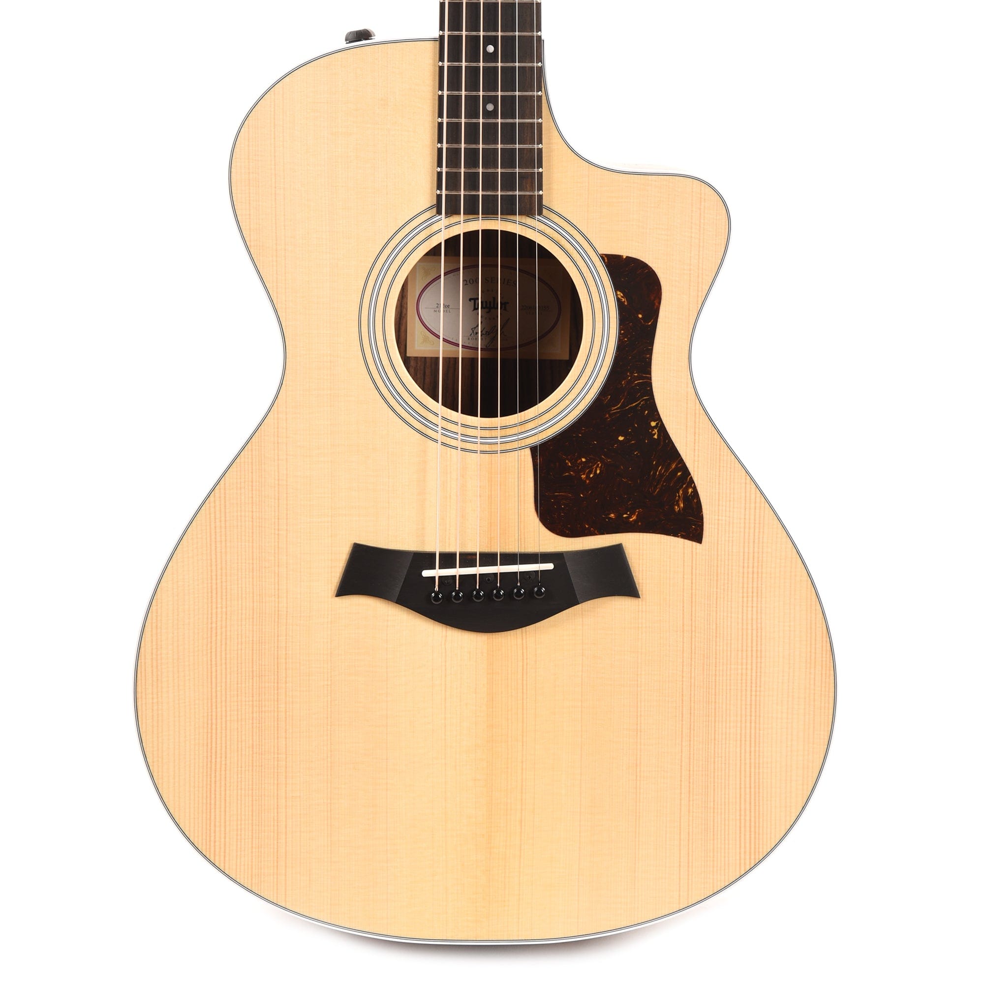 Taylor 212ce Grand Concert Spruce/Rosewood Natural Acoustic Guitars / Concert