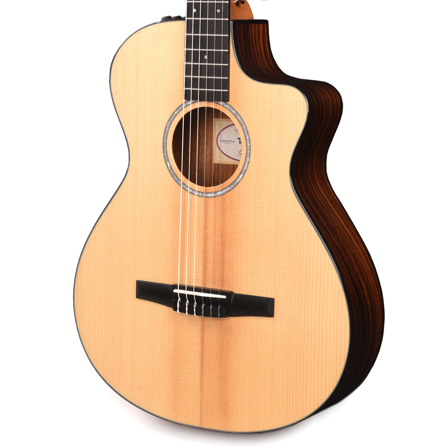 Taylor 212ce-N Plus Grand Concert Torrefied Sitka/Rosewood Natural ES-N Acoustic Guitars / Concert