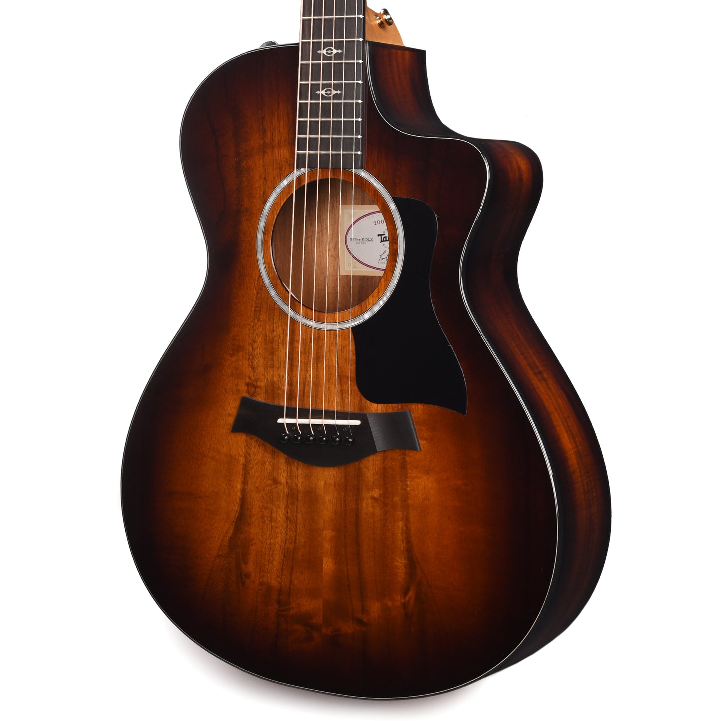 Taylor 222ce-K Deluxe Grand Concert Hawaiian Koa Shaded Edgeburst Factory B-Stock Acoustic Guitars / Concert