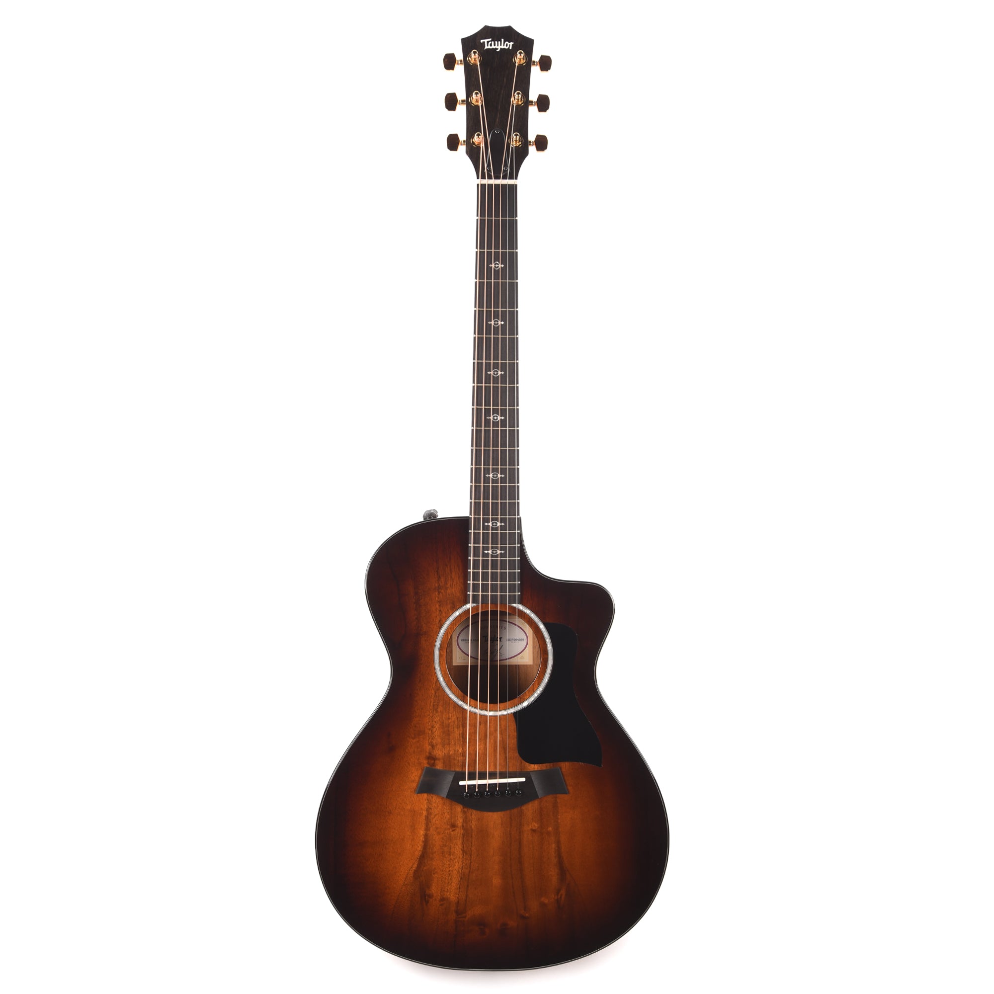 Taylor 222ce-K Deluxe Grand Concert Hawaiian Koa Shaded Edgeburst Factory B-Stock Acoustic Guitars / Concert