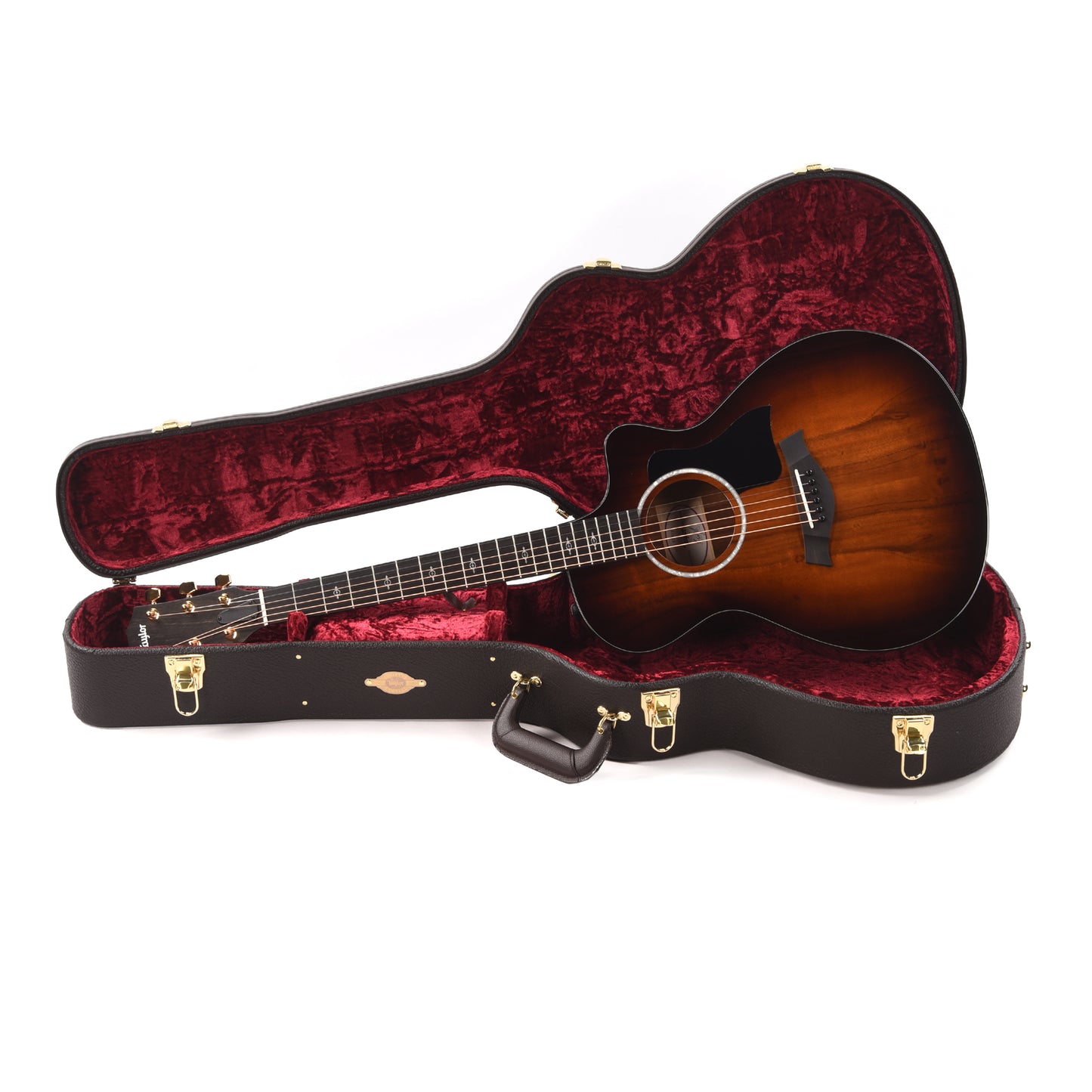 Taylor 222ce-K Deluxe Grand Concert Hawaiian Koa Shaded Edgeburst Factory B-Stock Acoustic Guitars / Concert