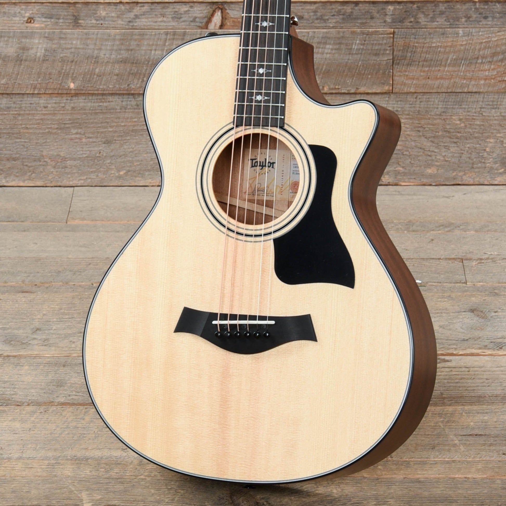 Taylor 312ce 12-Fret Grand Concert Sitka/Sapele Natural ES2 w/V-Class Bracing Acoustic Guitars / Concert