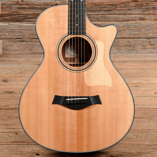 Taylor 312ce 12-Fret Natural 2018 Acoustic Guitars / Concert