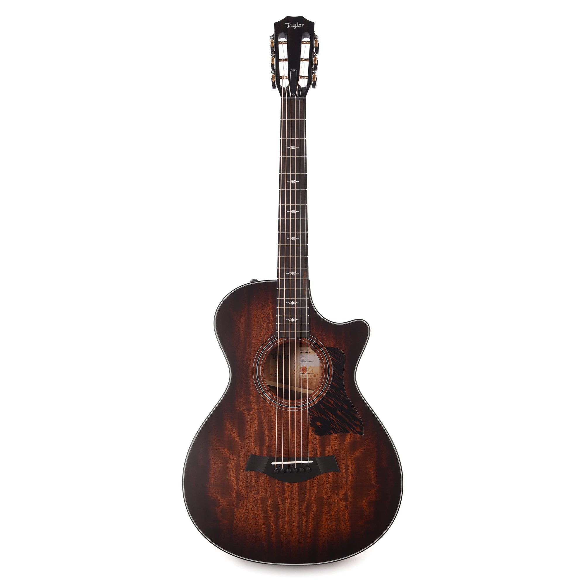 Taylor 322ce 12-Fret Grand Concert Mahogany Shaded Edgeburst Acoustic Guitars / Concert