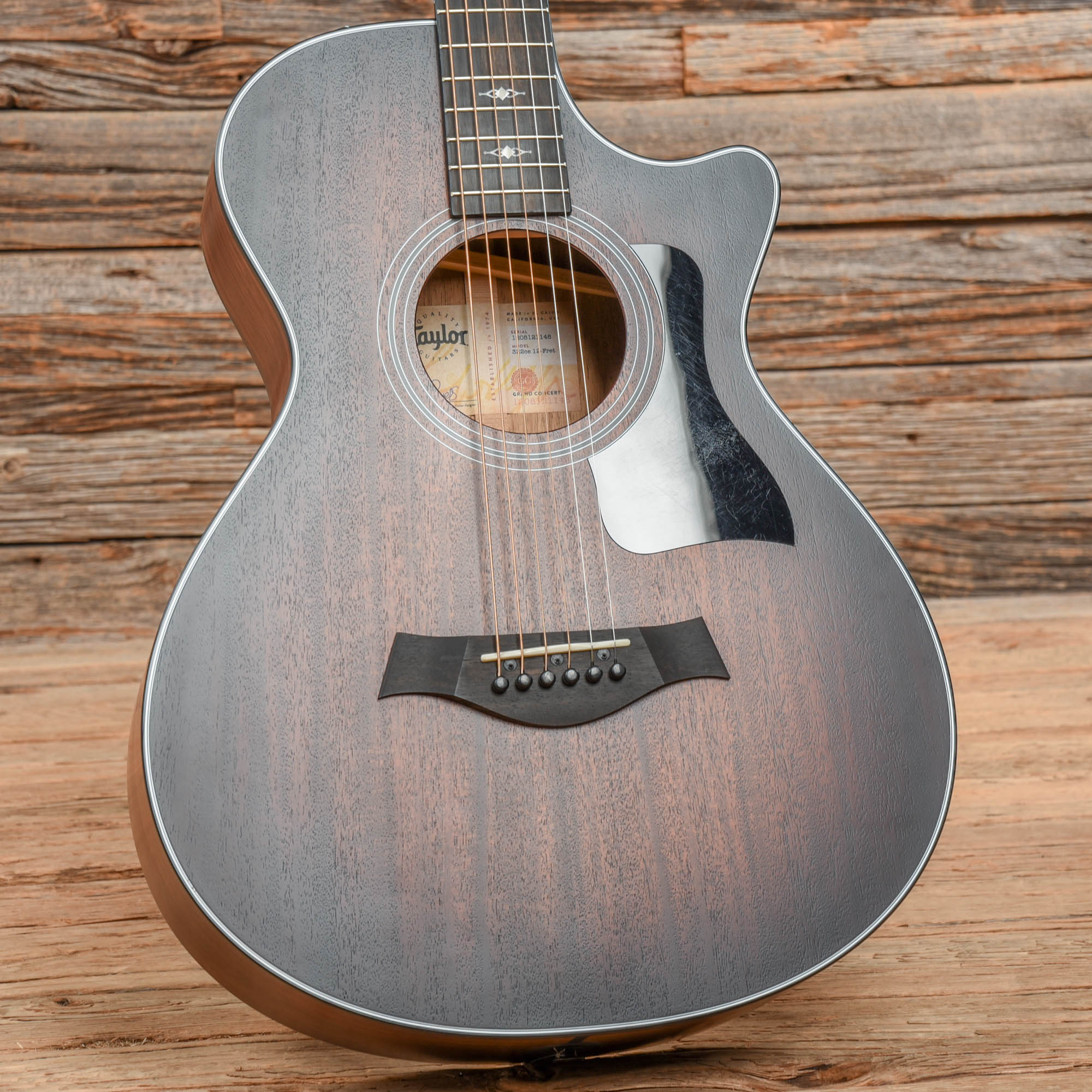 Taylor 322ce 12-Fret w/ V-Class Bracing Shaded Edgeburst 2021 Acoustic Guitars / Concert
