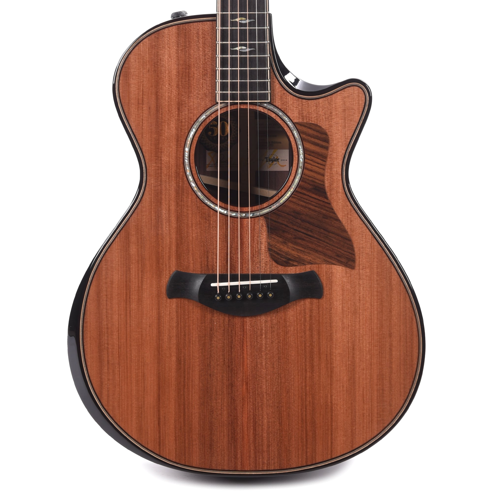 Taylor 50th Anniversary Limited Builder's Edition 812ce Grand Concert Sinker Redwood/Rosewood Natural ES2 Acoustic Guitars / Concert