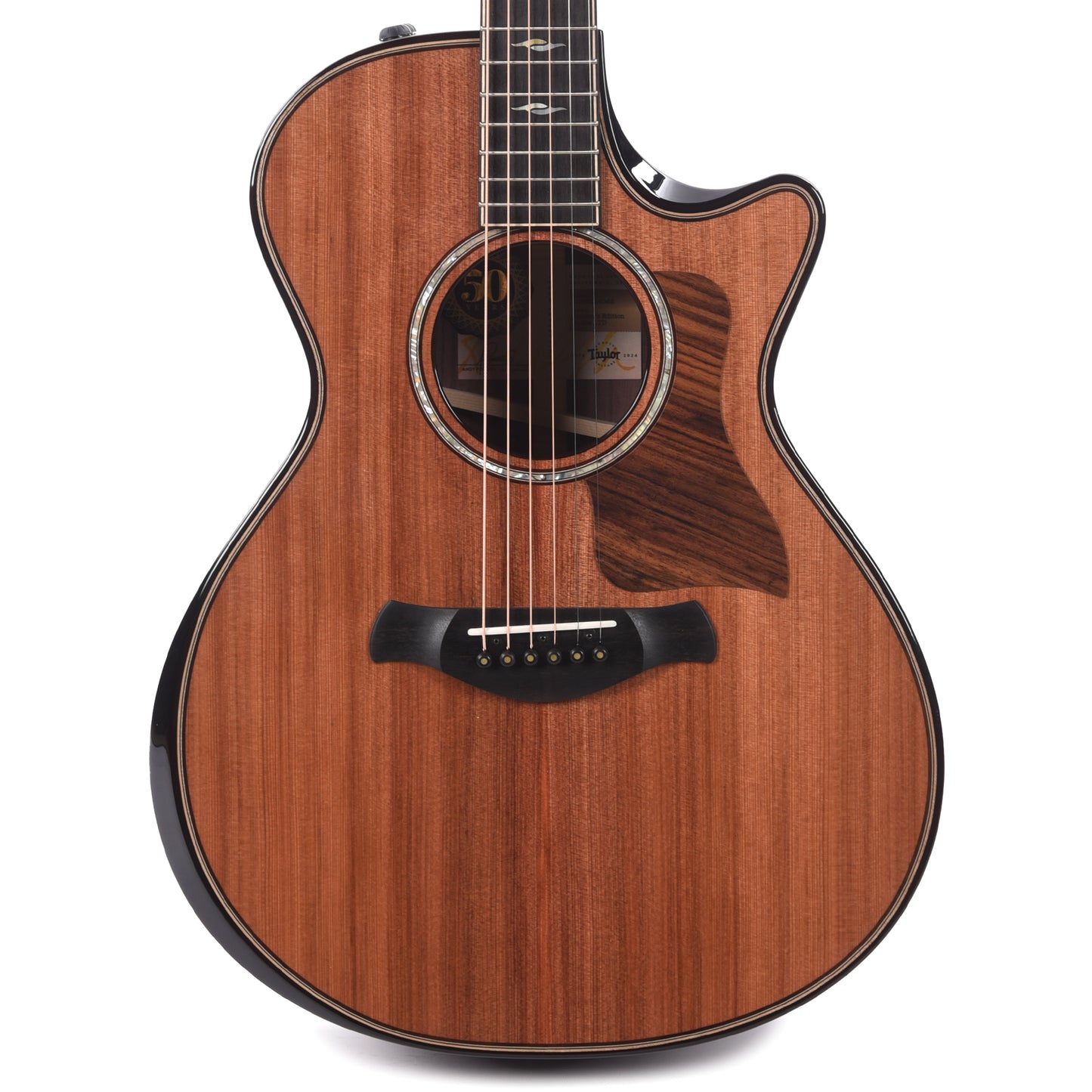 Taylor 50th Anniversary Limited Builder's Edition 812ce Grand Concert Sinker Redwood/Rosewood Natural ES2 Acoustic Guitars / Concert