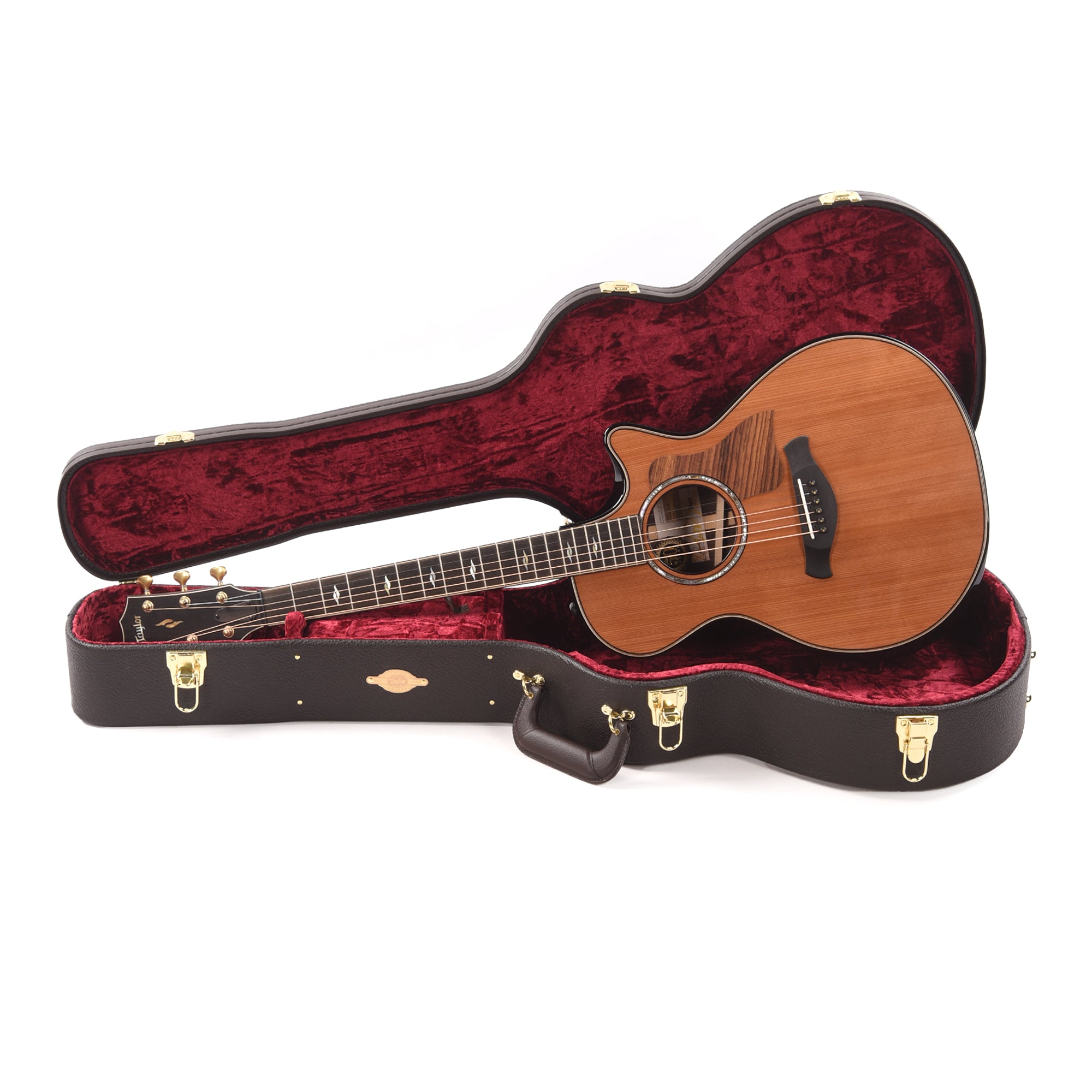 Taylor 50th Anniversary Limited Builder's Edition 812ce Grand Concert Sinker Redwood/Rosewood Natural ES2 Acoustic Guitars / Concert