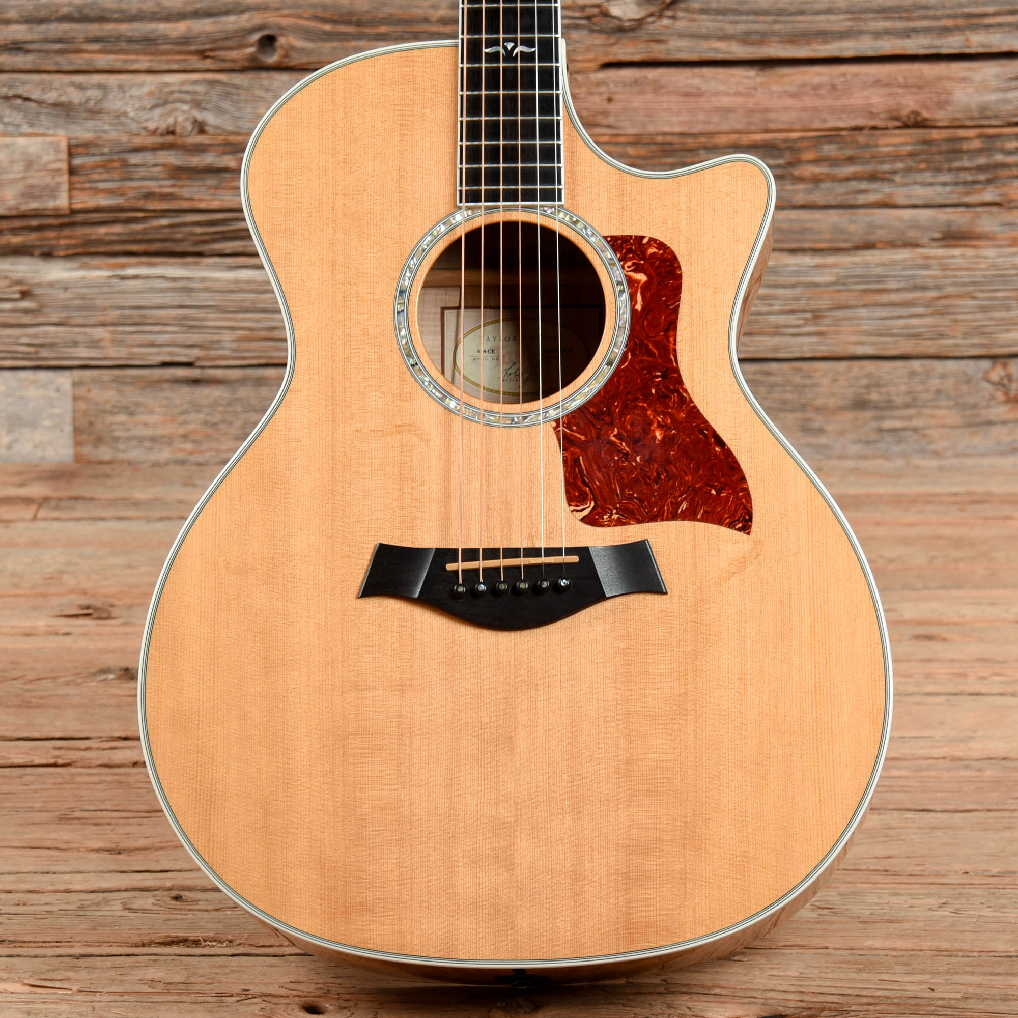 Taylor 614-ce Natural 2005 Acoustic Guitars / Concert