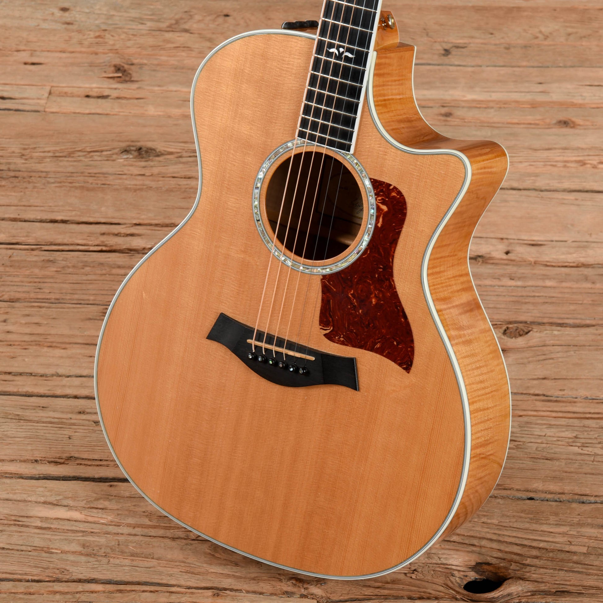 Taylor 614-ce Natural 2005 Acoustic Guitars / Concert