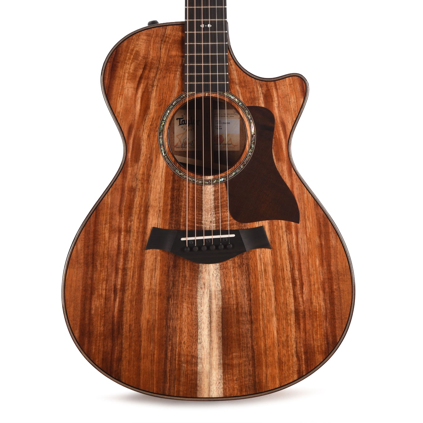 Taylor 722ce Grand Concert Hawaiian Koa Gloss Natural ES2 Acoustic Guitars / Concert
