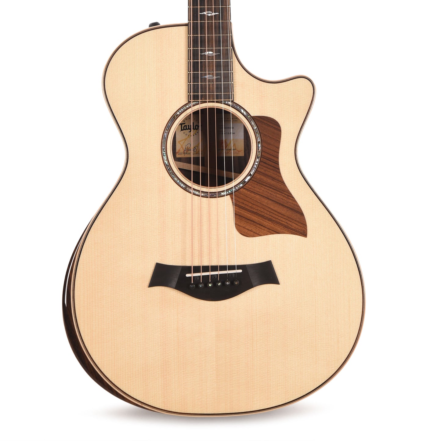 Taylor 812ce 12-Fret Grand Concert Sitka/Rosewood Natural ES2 Acoustic Guitars / Concert
