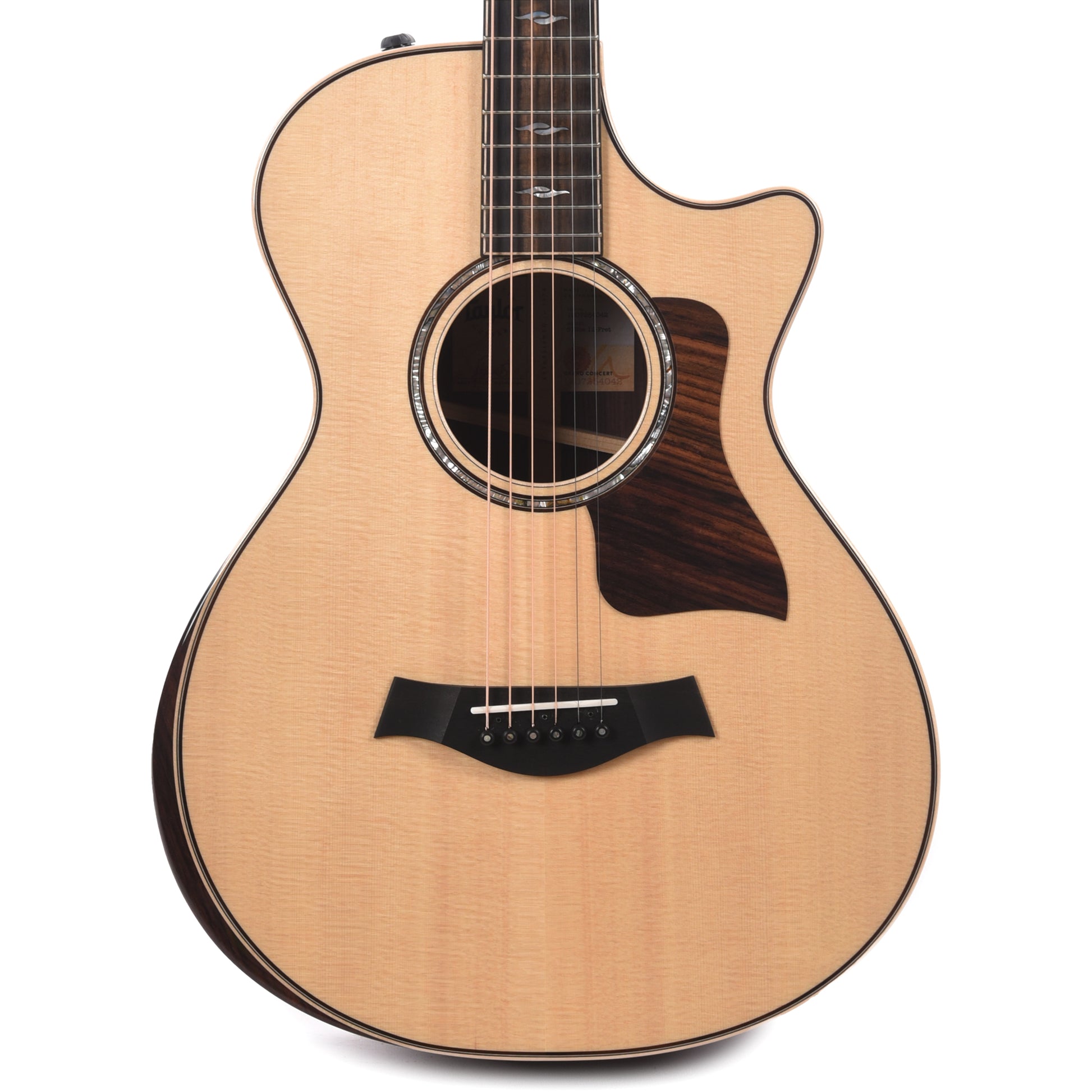 Taylor 812ce 12-Fret Grand Concert Sitka/Rosewood Natural ES2 Acoustic Guitars / Concert