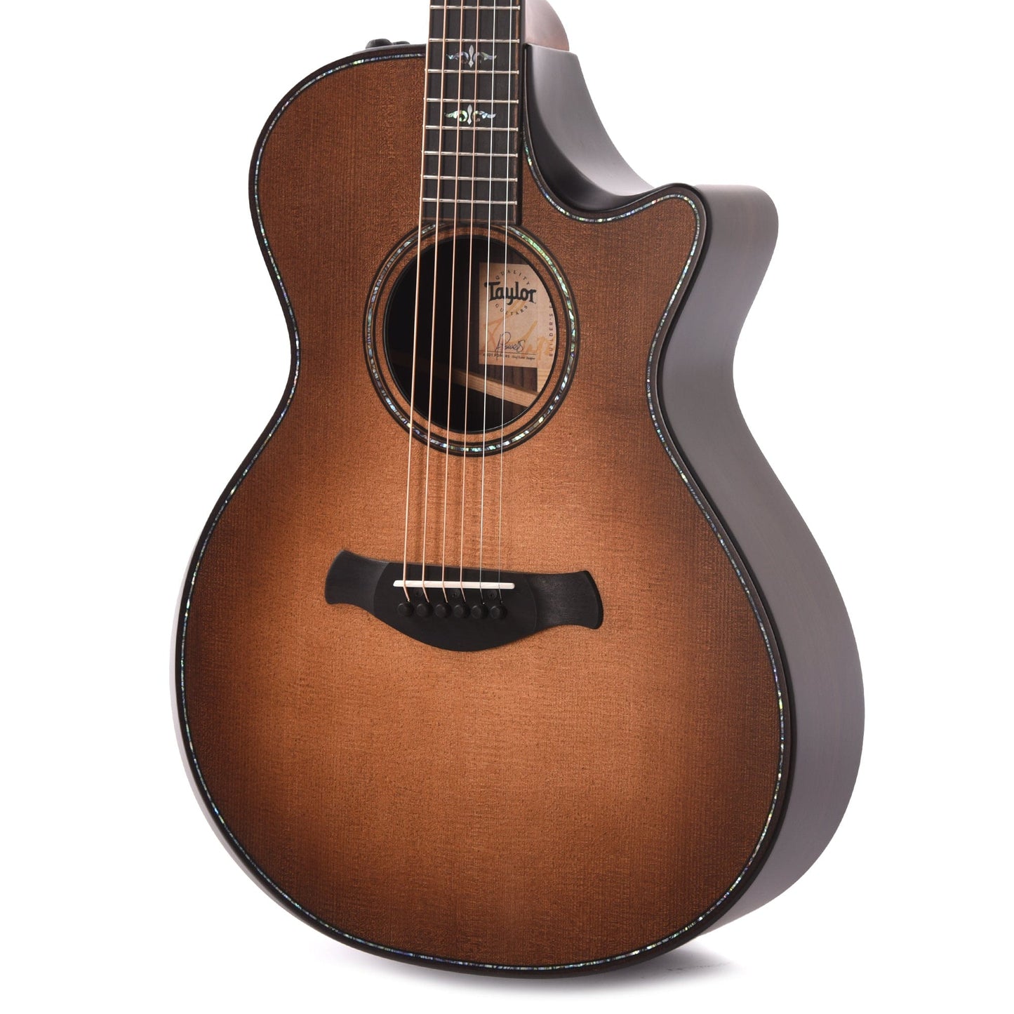 Taylor Builder's Edition 912ce Grand Concert Lutz Spruce/Rosewood Wild Honey Burst ES2 Acoustic Guitars / Concert