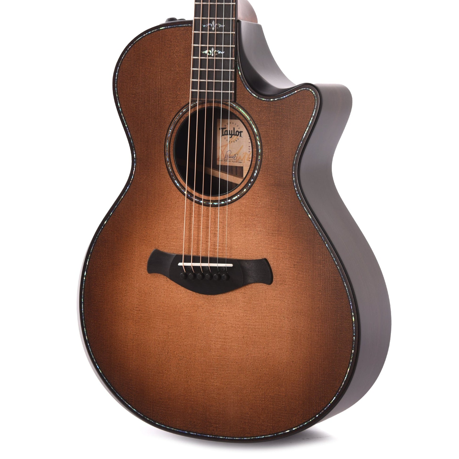 Taylor Builder's Edition 912ce Grand Concert Lutz Spruce/Rosewood Wild Honey Burst ES2 Acoustic Guitars / Concert