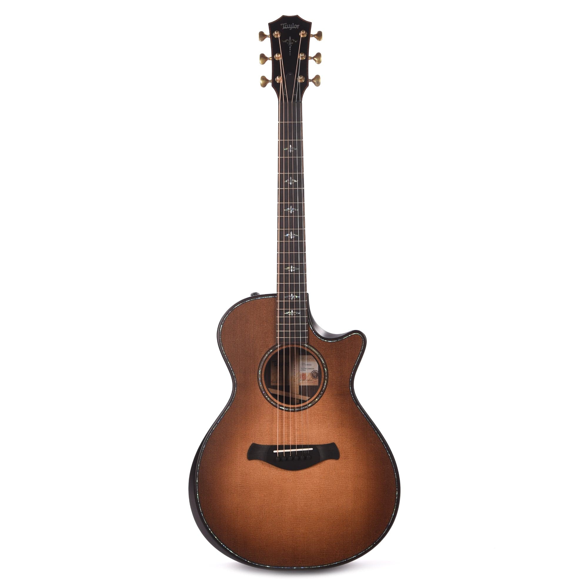 Taylor Builder's Edition 912ce Grand Concert Lutz Spruce/Rosewood Wild Honey Burst ES2 Acoustic Guitars / Concert