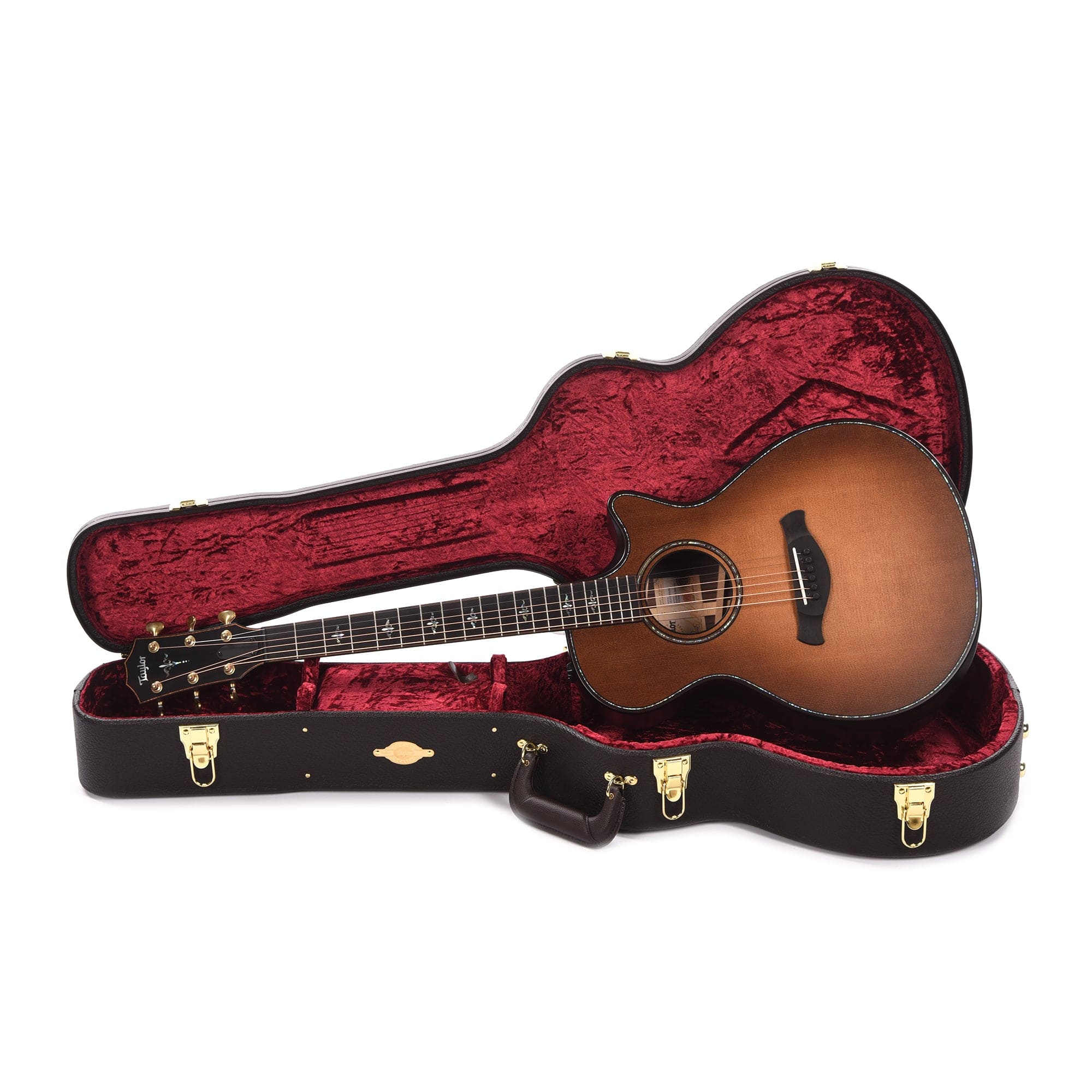 Taylor Builder's Edition 912ce Grand Concert Lutz Spruce/Rosewood Wild Honey Burst ES2 Acoustic Guitars / Concert