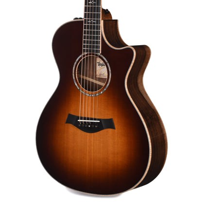 Taylor Custom Grand Concert Western Red Cedar/AA Walnut Tobacco Sunburst Top ES2 w/Figured Maple Binding Acoustic Guitars / Concert