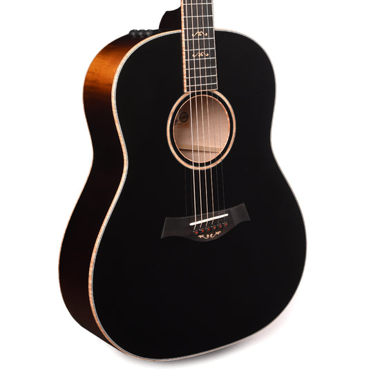 Taylor Custom Grand Pacific Torrefied Spruce/Flame Maple Black Top w/Vintage Sunburst Back/Sides ES2 Acoustic Guitars / Concert