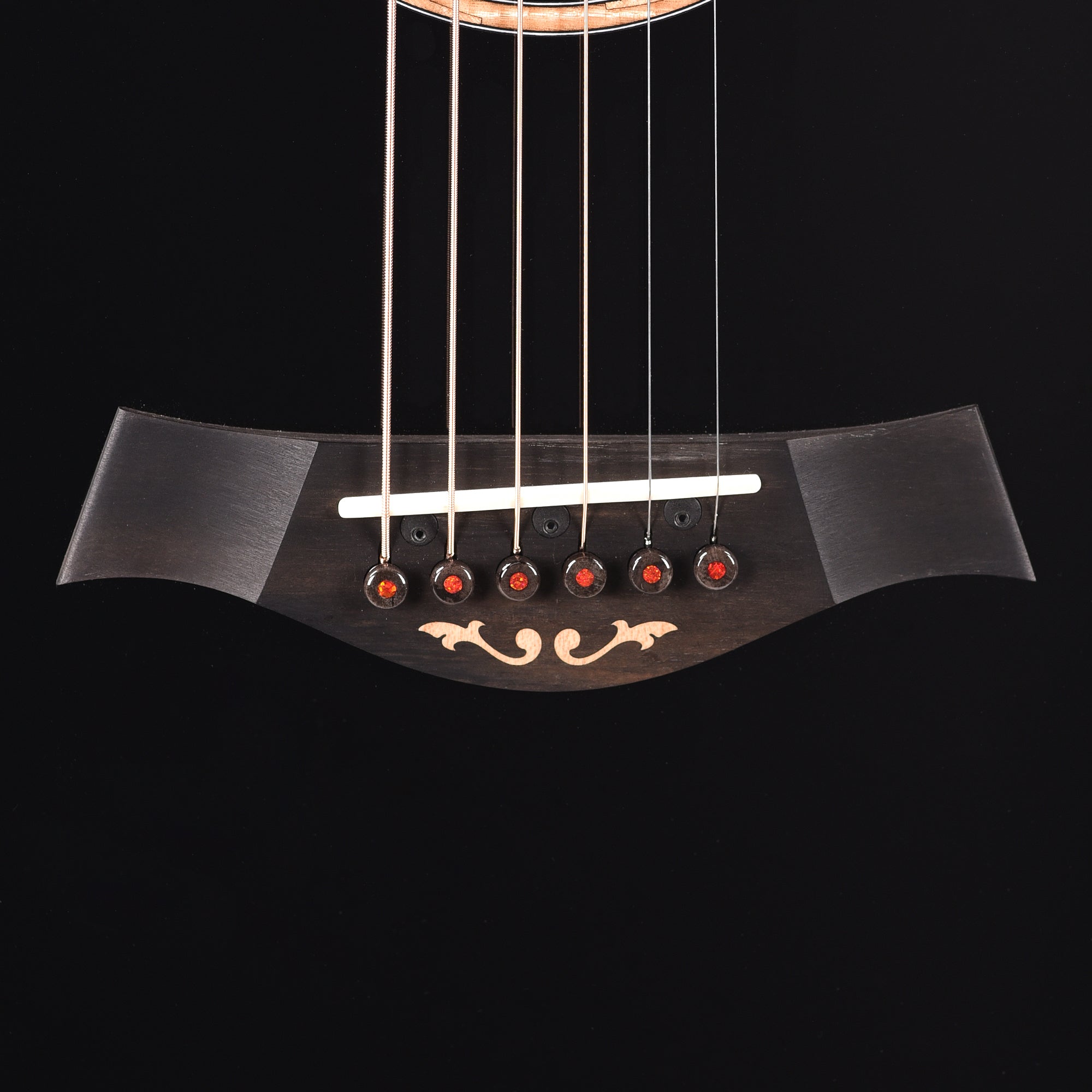 Taylor Custom Grand Pacific Torrefied Spruce/Flame Maple Black Top w/Vintage Sunburst Back/Sides ES2 Acoustic Guitars / Concert
