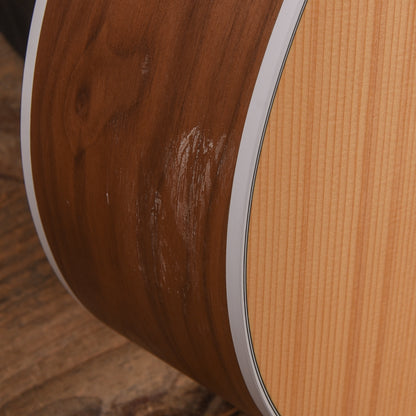 Taylor 212ce Grand Concert Torrified Spruce/Rosewood Natural ES2 Acoustic Guitars / Dreadnought