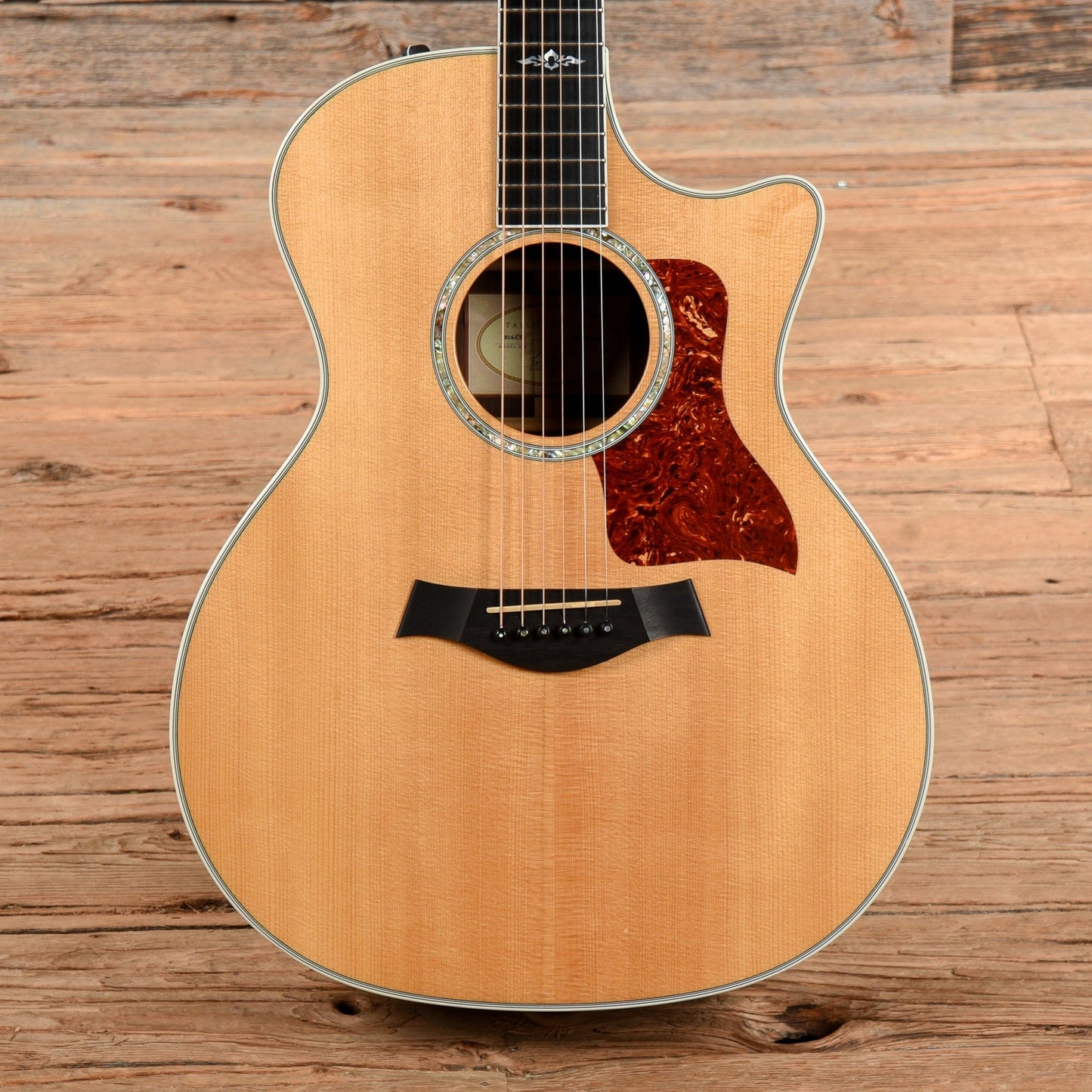 Taylor 814ce w/ ES1 Electronics Natural 2005 Acoustic Guitars / Dreadnought