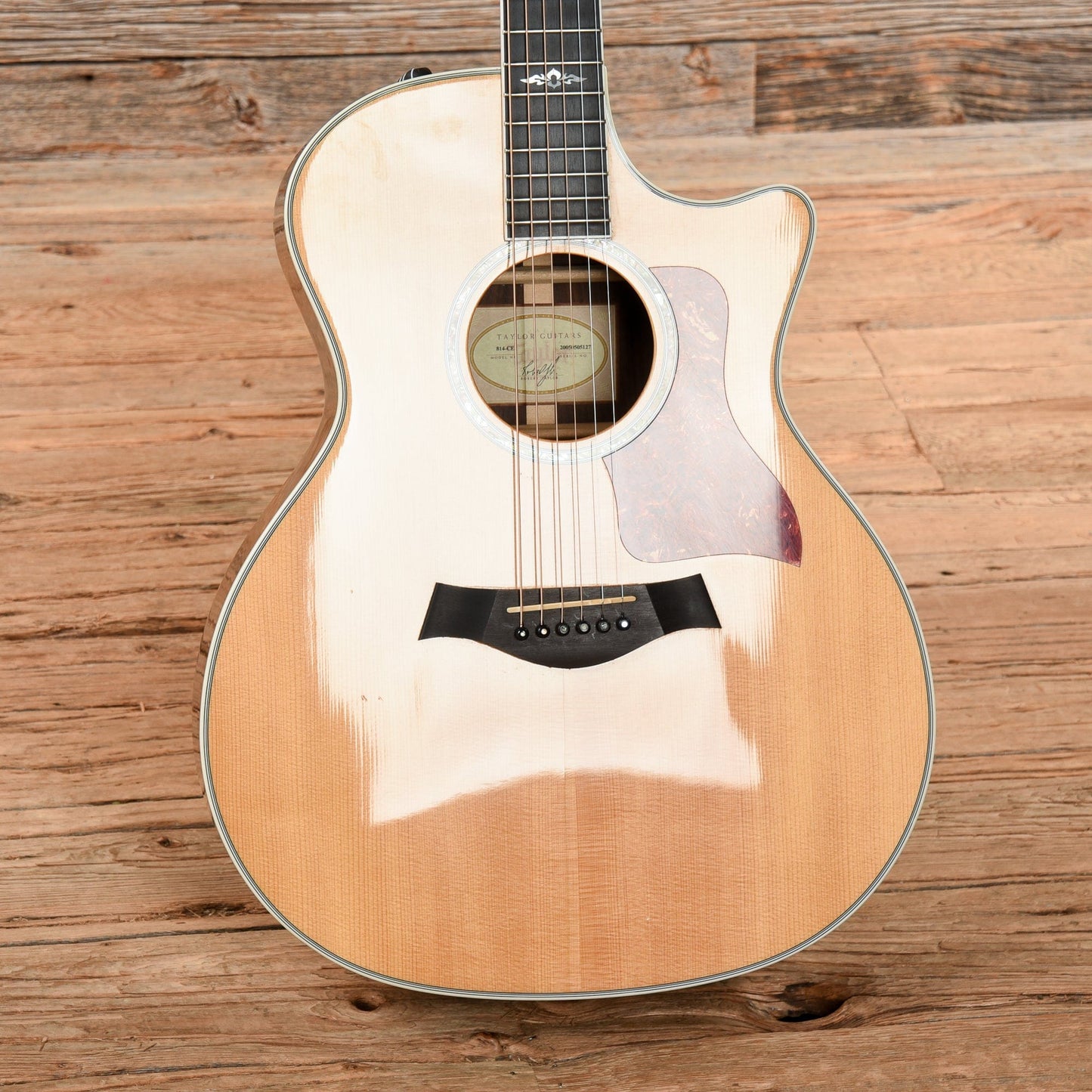Taylor 814ce w/ ES1 Electronics Natural 2005 Acoustic Guitars / Dreadnought