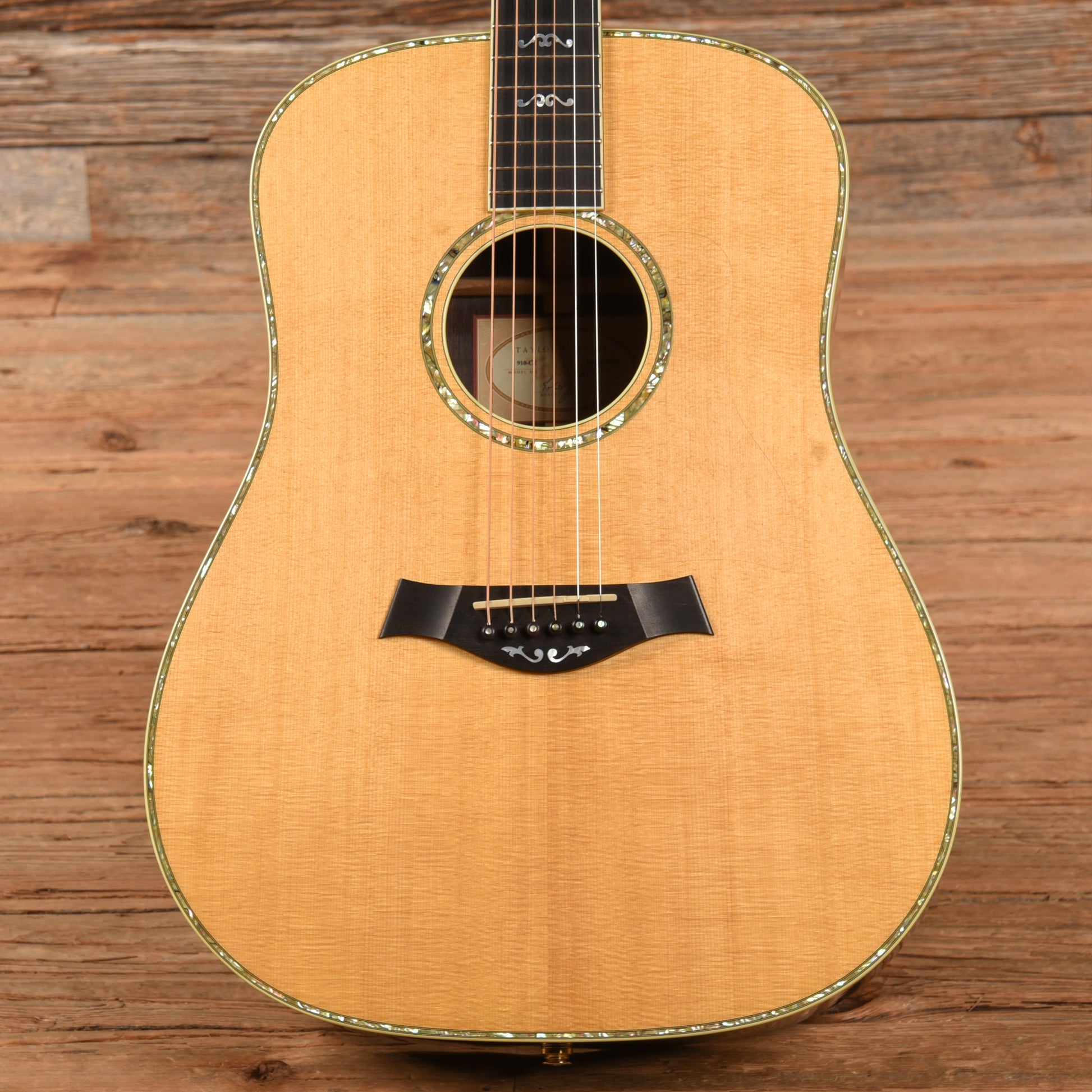 Taylor 910e Natural 2001 Acoustic Guitars / Dreadnought