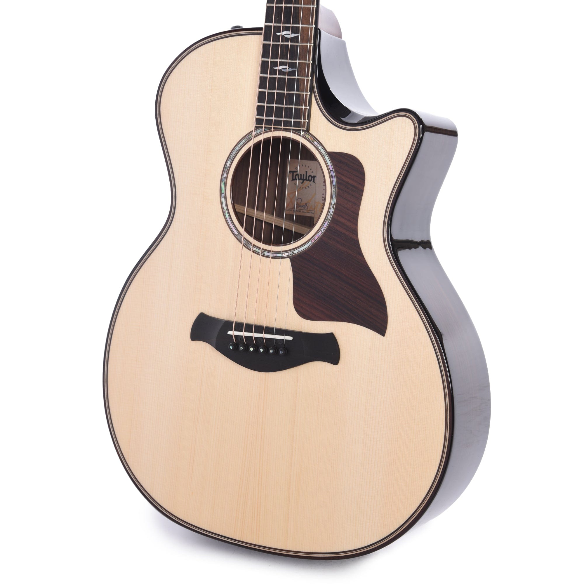 Taylor Builder's Edition 814ce Grand Auditorium Adirondack/Rosewood Natural ES2 Acoustic Guitars / Dreadnought