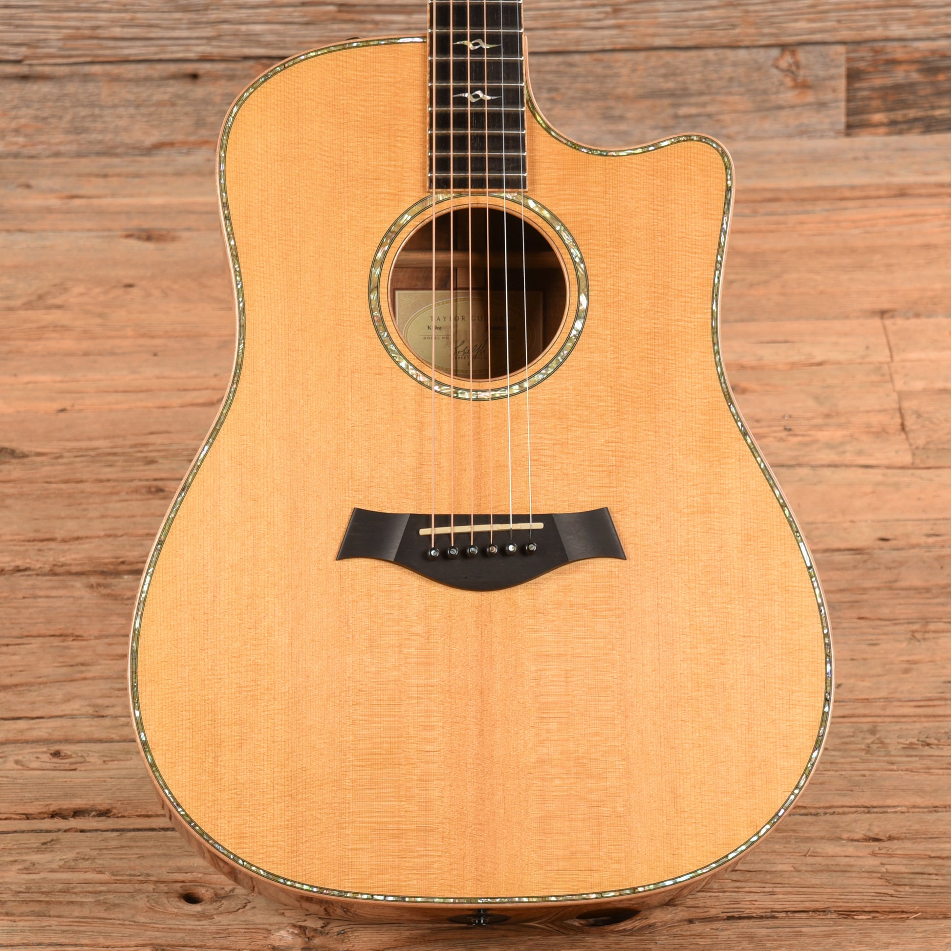 Taylor K10e Natural 2008 Acoustic Guitars / Dreadnought