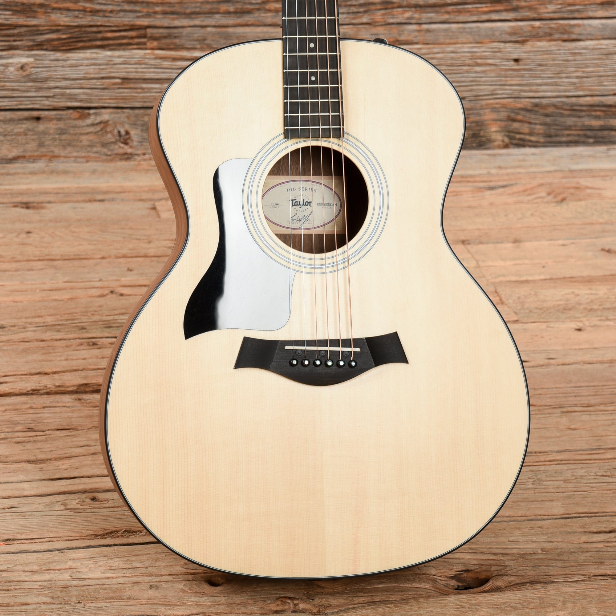 Taylor 114e Natural 2022 LEFTY Acoustic Guitars / Left-Handed