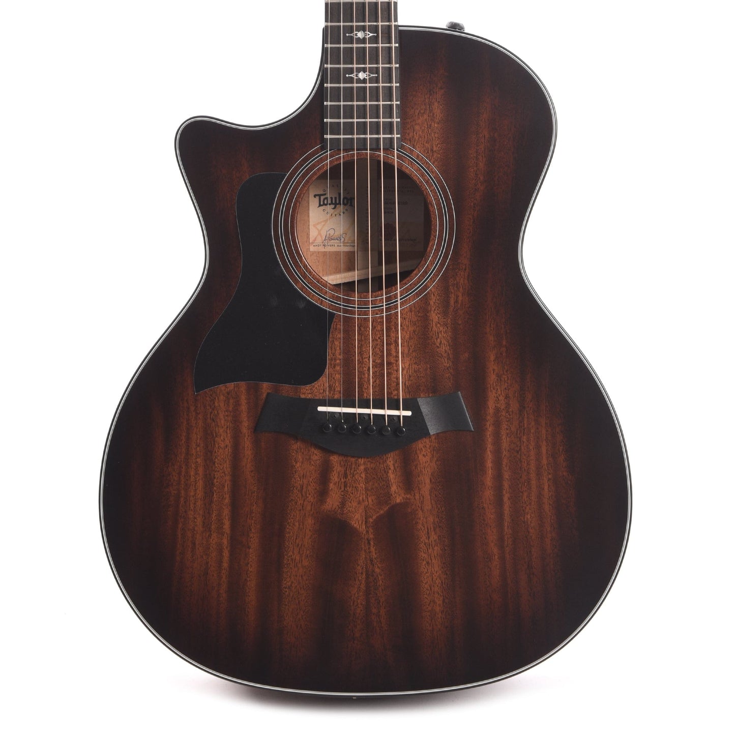 Taylor 324ce LEFTY Grand Auditorium Mahogany Shaded Edgeburst ES2 Acoustic Guitars / Left-Handed