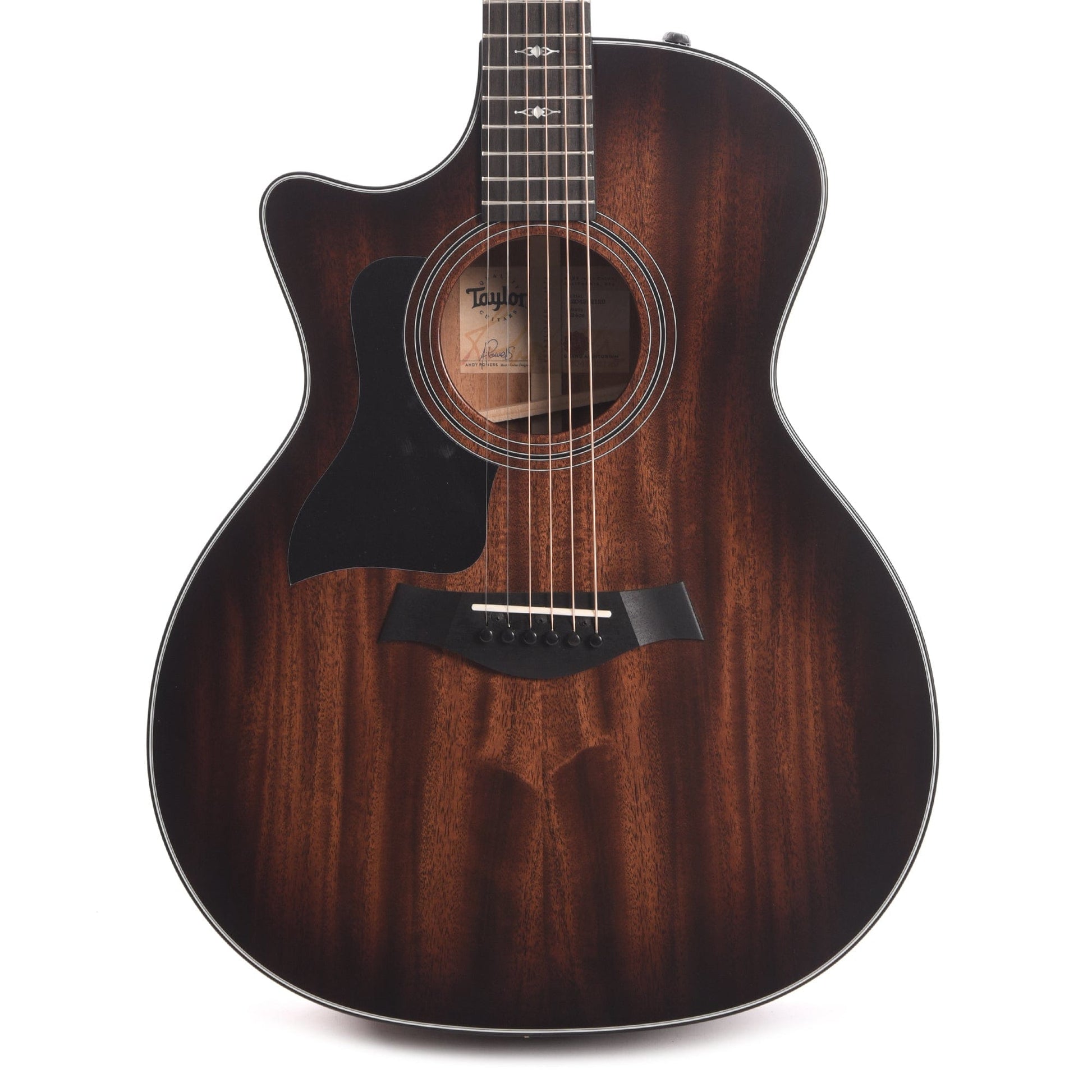 Taylor 324ce LEFTY Grand Auditorium Mahogany Shaded Edgeburst ES2 Acoustic Guitars / Left-Handed