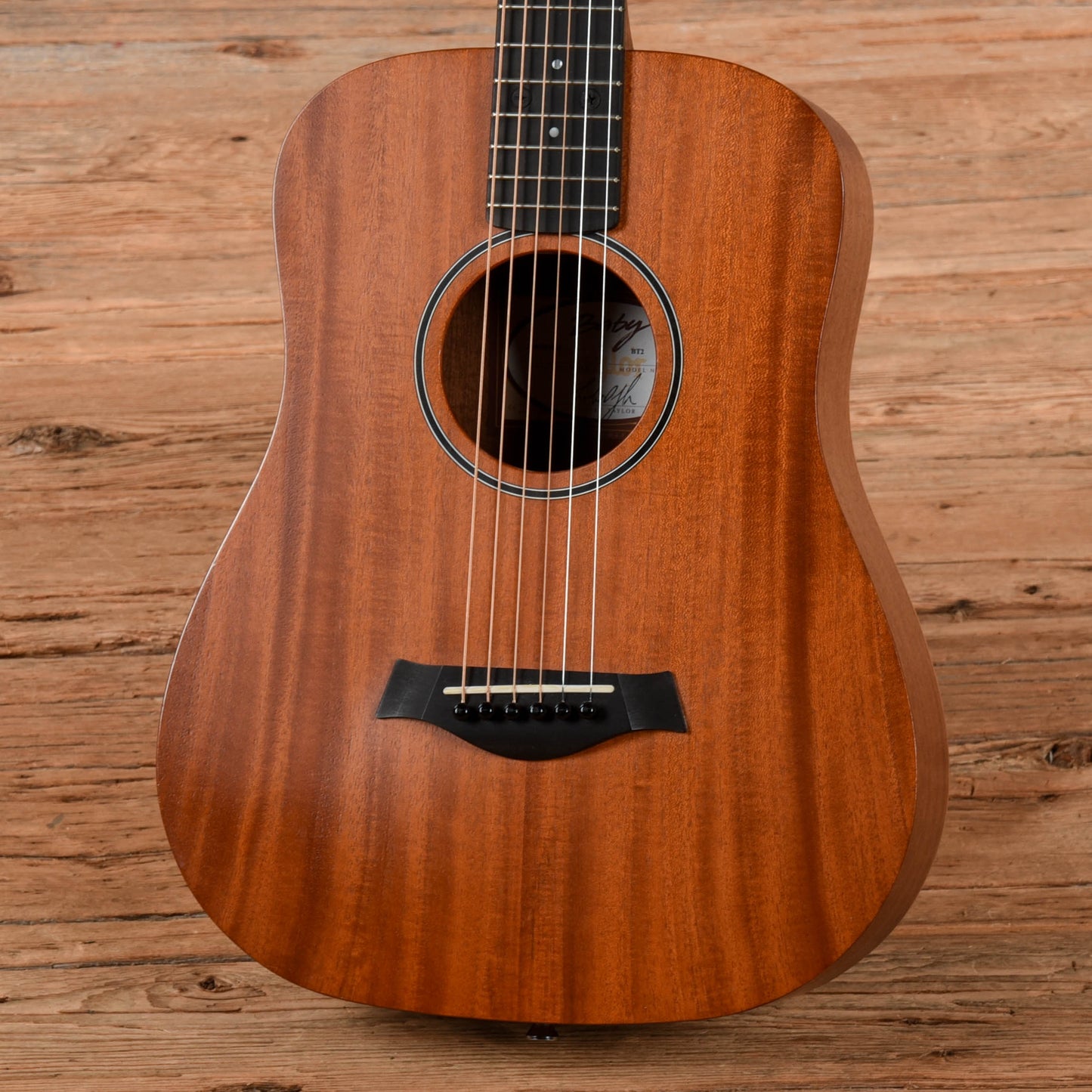 Taylor BT2e Baby Taylor Mahogany Natural Acoustic Guitars / Mini/Travel