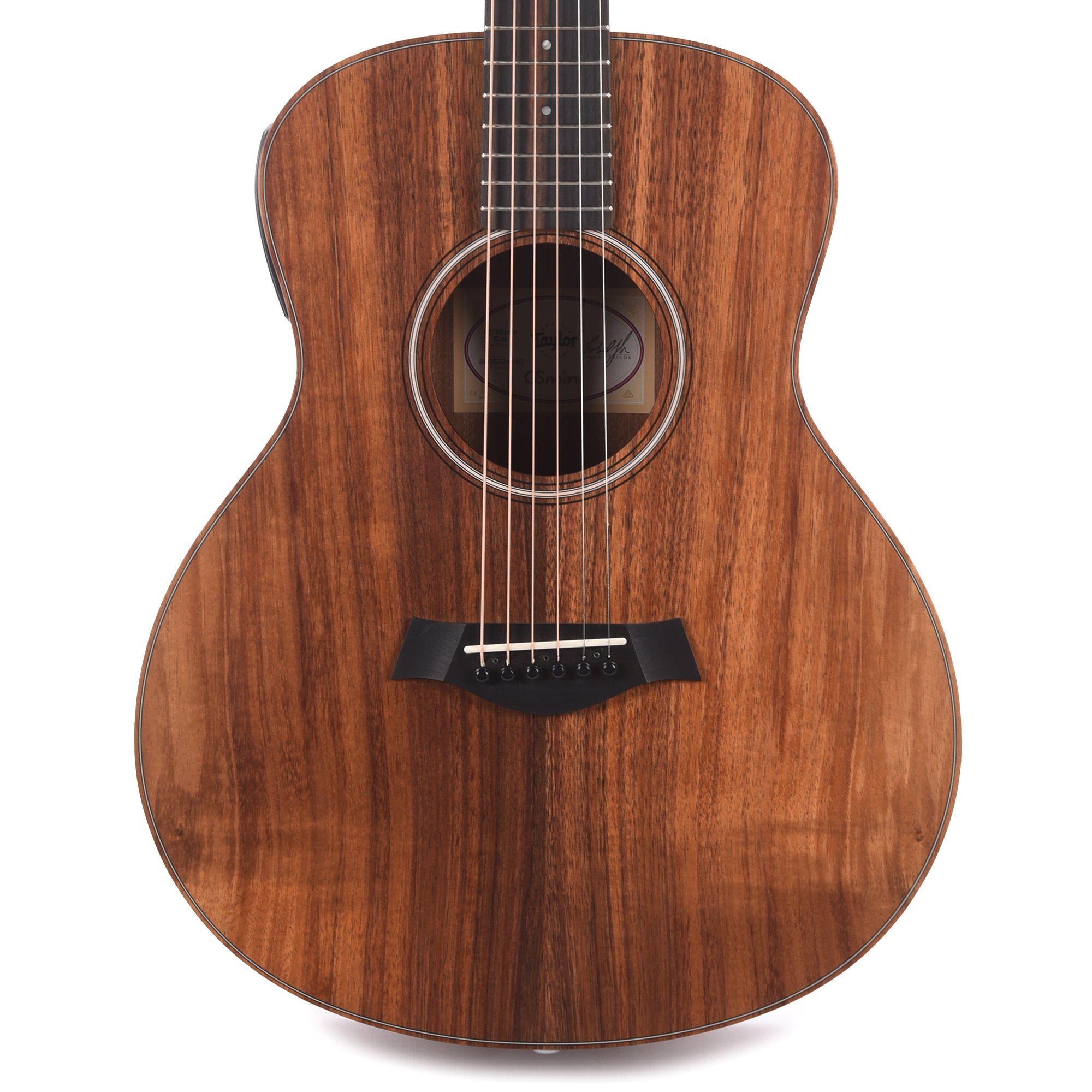 Taylor GS Mini-e Hawaiian Koa Natural ES-B Acoustic Guitars / Mini/Travel