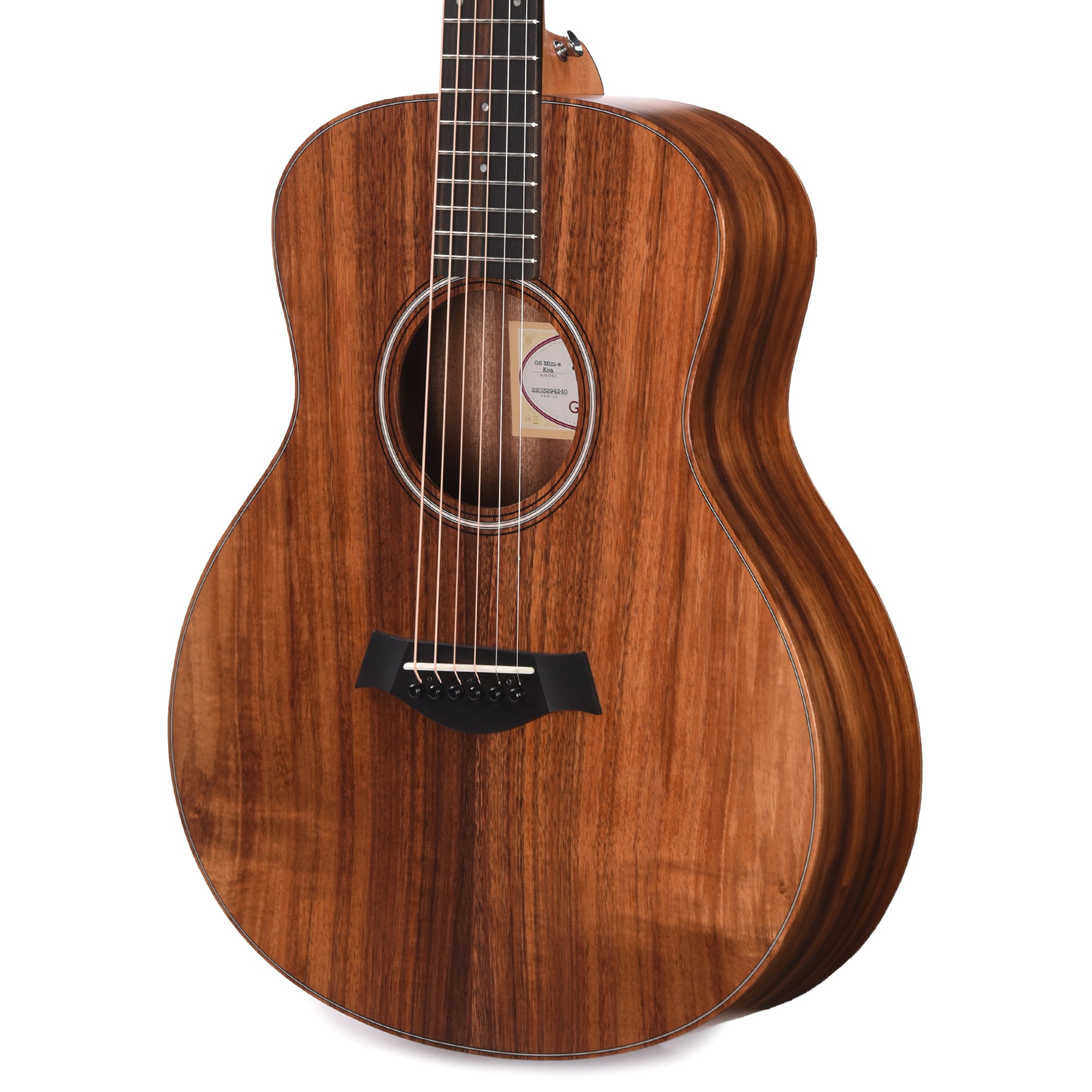 Taylor GS Mini-e Hawaiian Koa Natural ES-B Acoustic Guitars / Mini/Travel