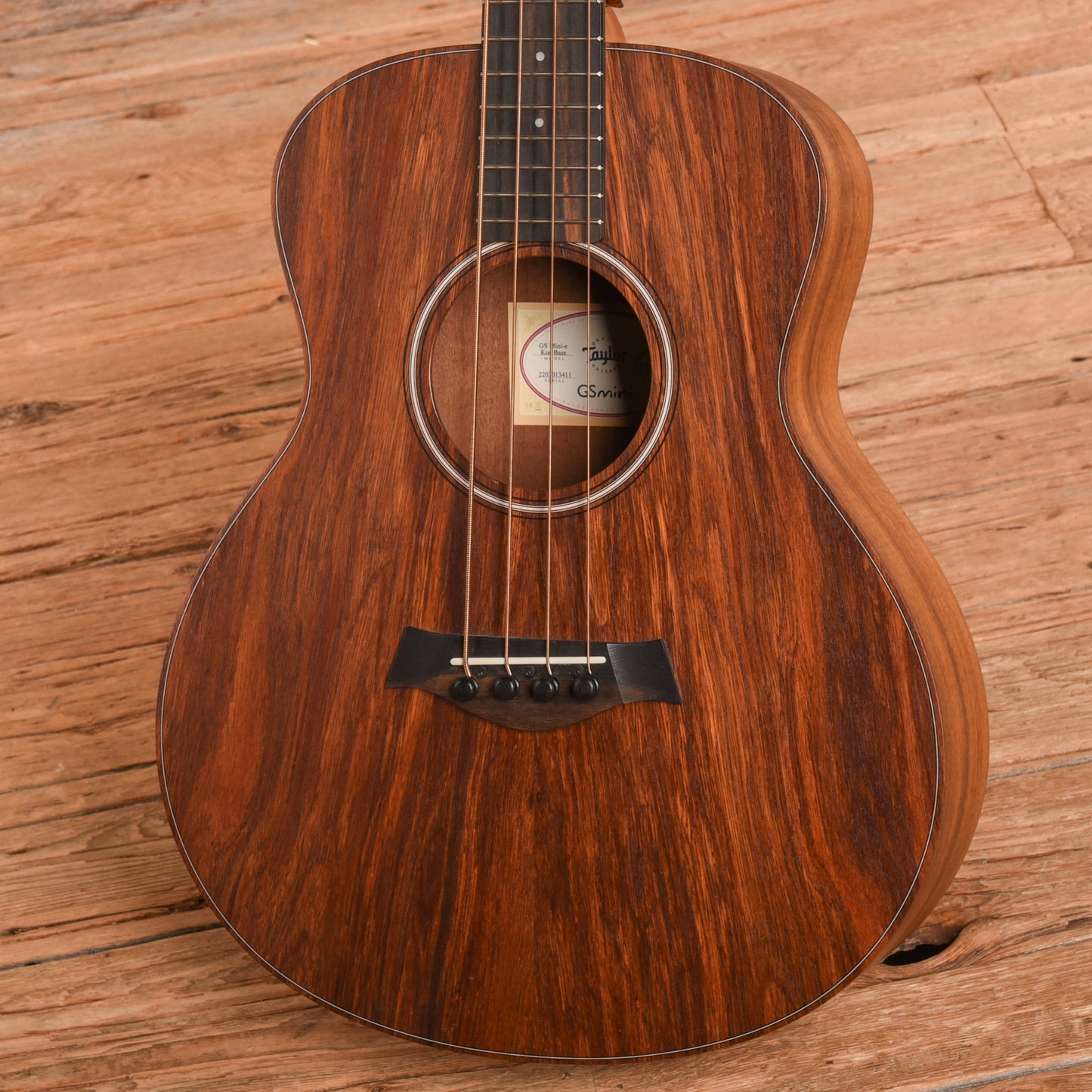 Taylor GS Mini-e Koa Bass Natural 2023 Acoustic Guitars / Mini/Travel