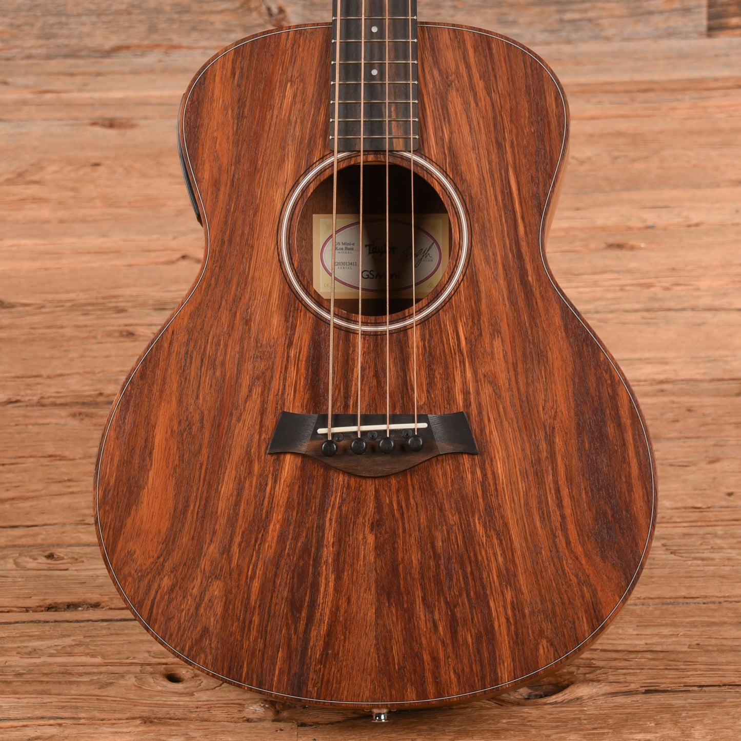 Taylor GS Mini-e Koa Bass Natural 2023 Acoustic Guitars / Mini/Travel