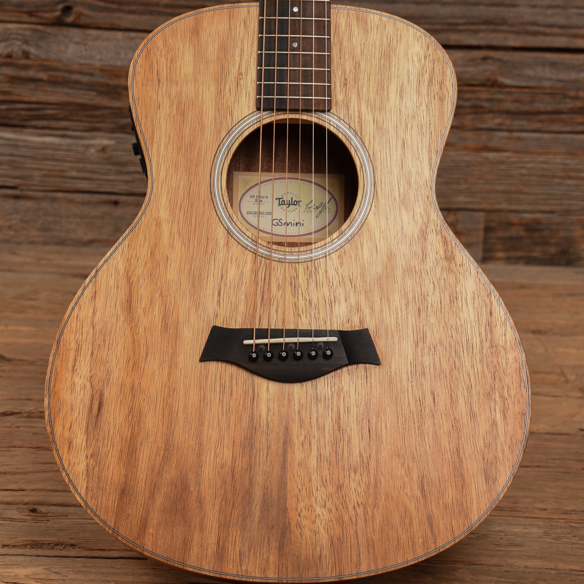 Taylor GS Mini-e Koa Natural 2022 Acoustic Guitars / Mini/Travel