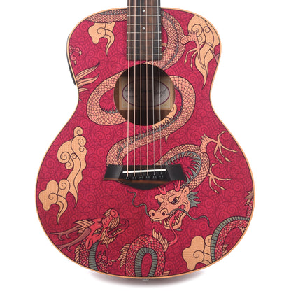 Taylor GS Mini-e Special Edition Dragon Acoustic Guitars / Mini/Travel